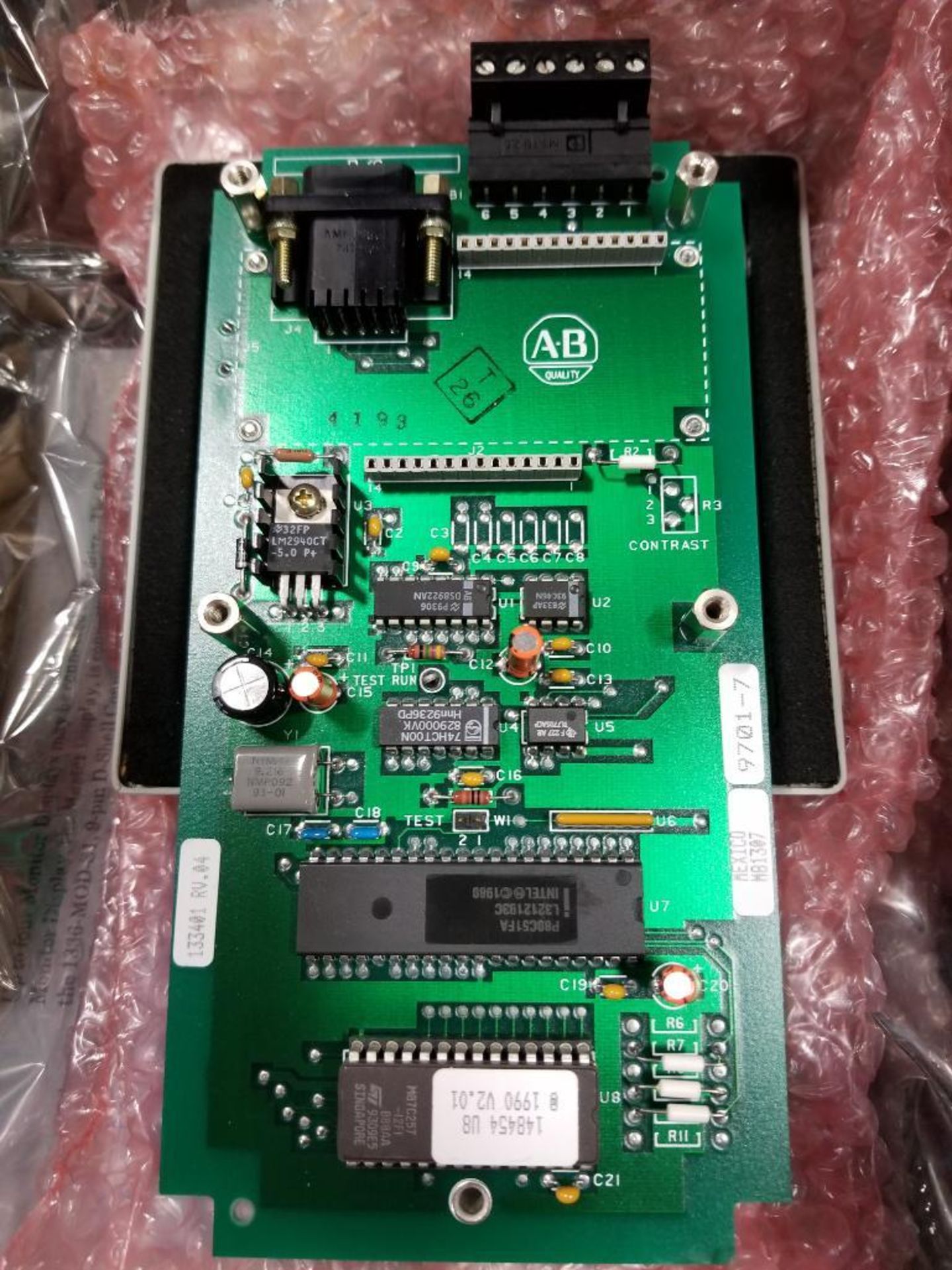 Allen Bradley 1336-MOD-E2 programmable monitor display unit. - Image 3 of 6