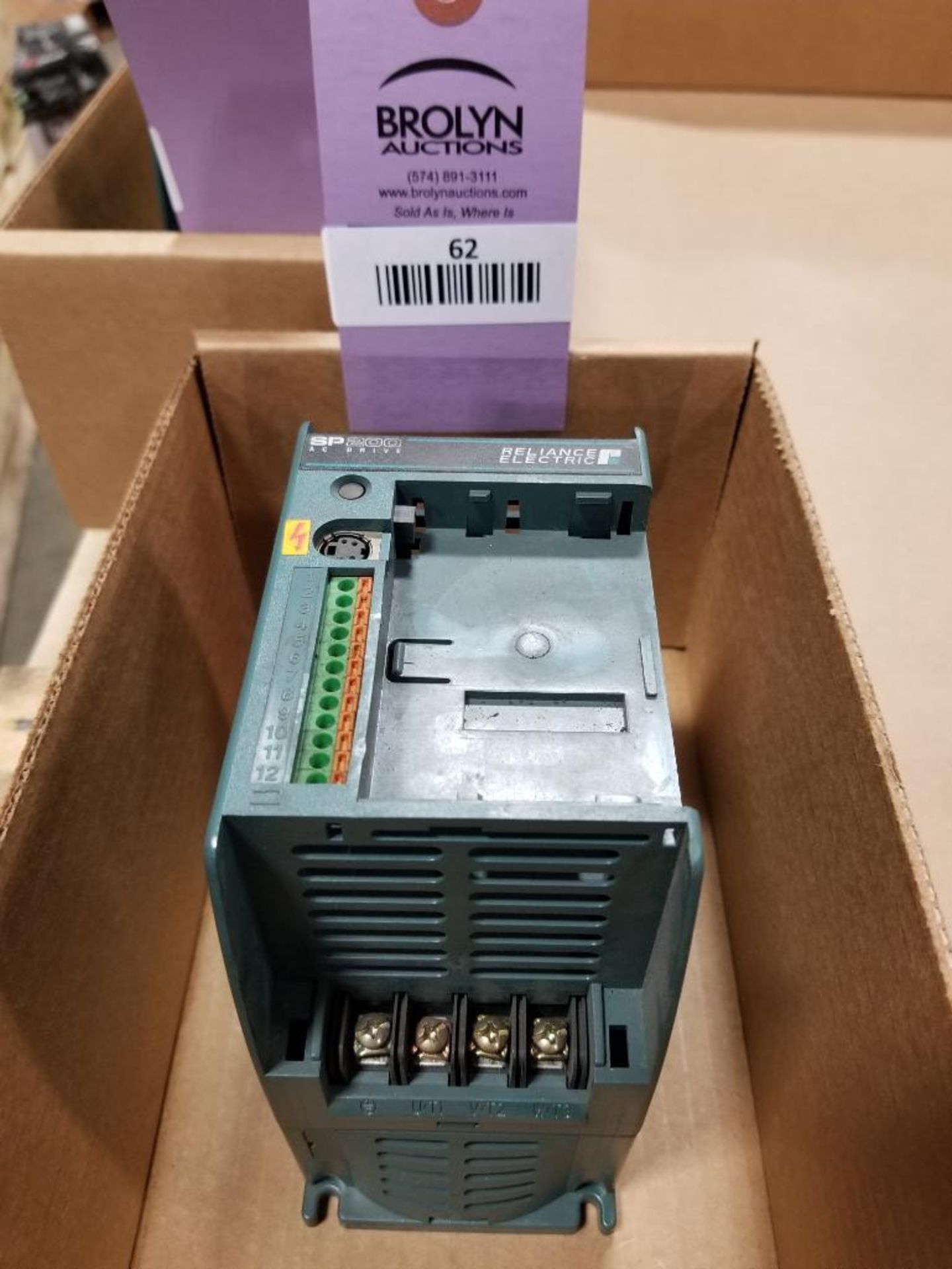 Reliance Electric SP200 AC Drive S20-403P5B1000. 2HP/1.5kW.