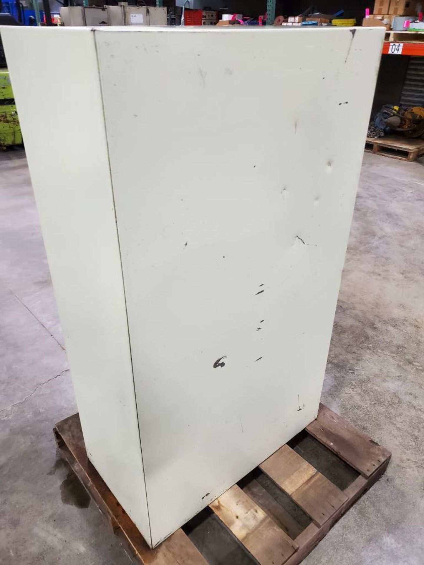 Schwab fireproof file cabinet. 17in wide x 31in deep x 53in tall. - Image 9 of 9