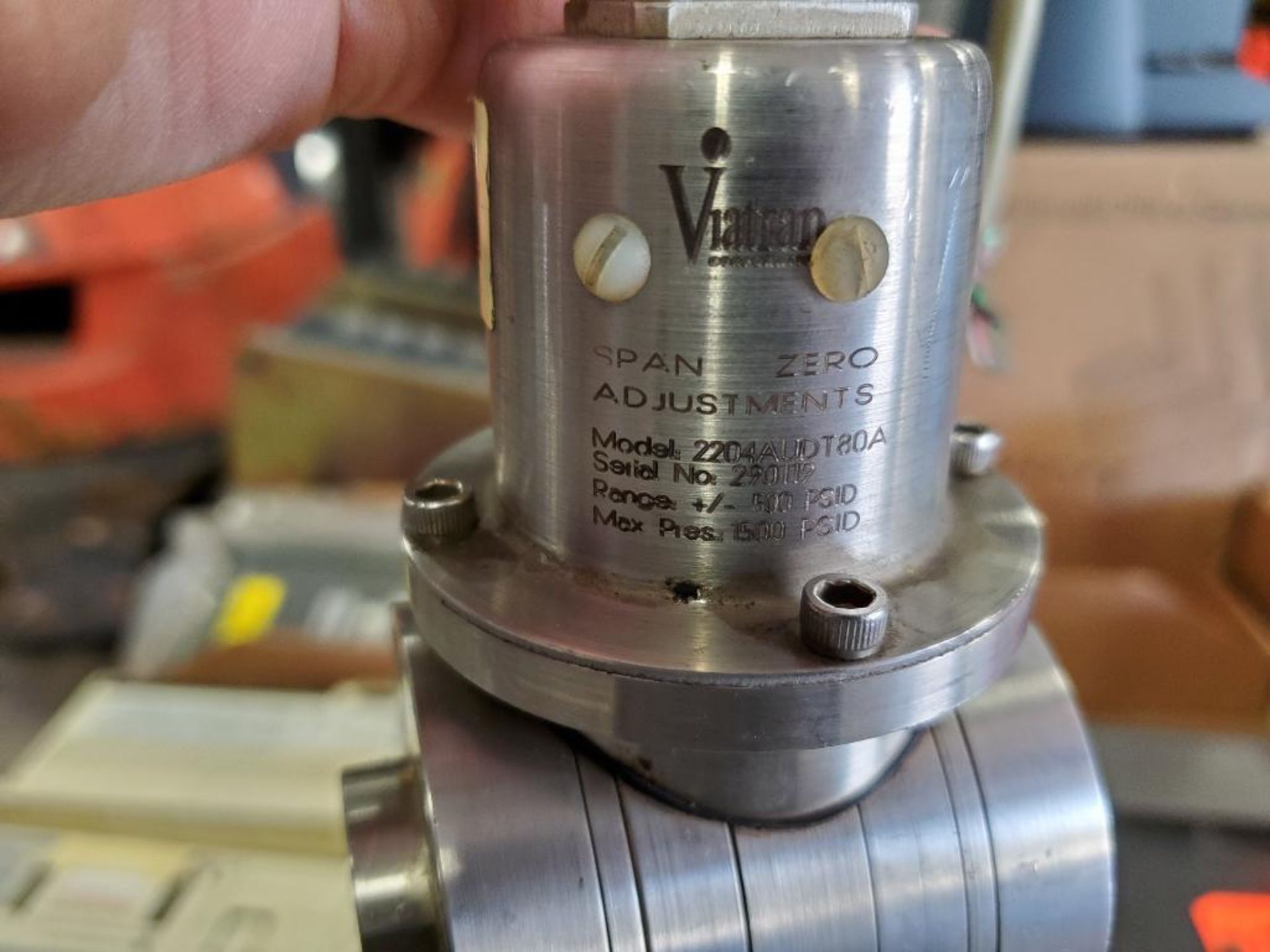 Viatran 2204AUDT80A pressure transducer. - Image 3 of 4