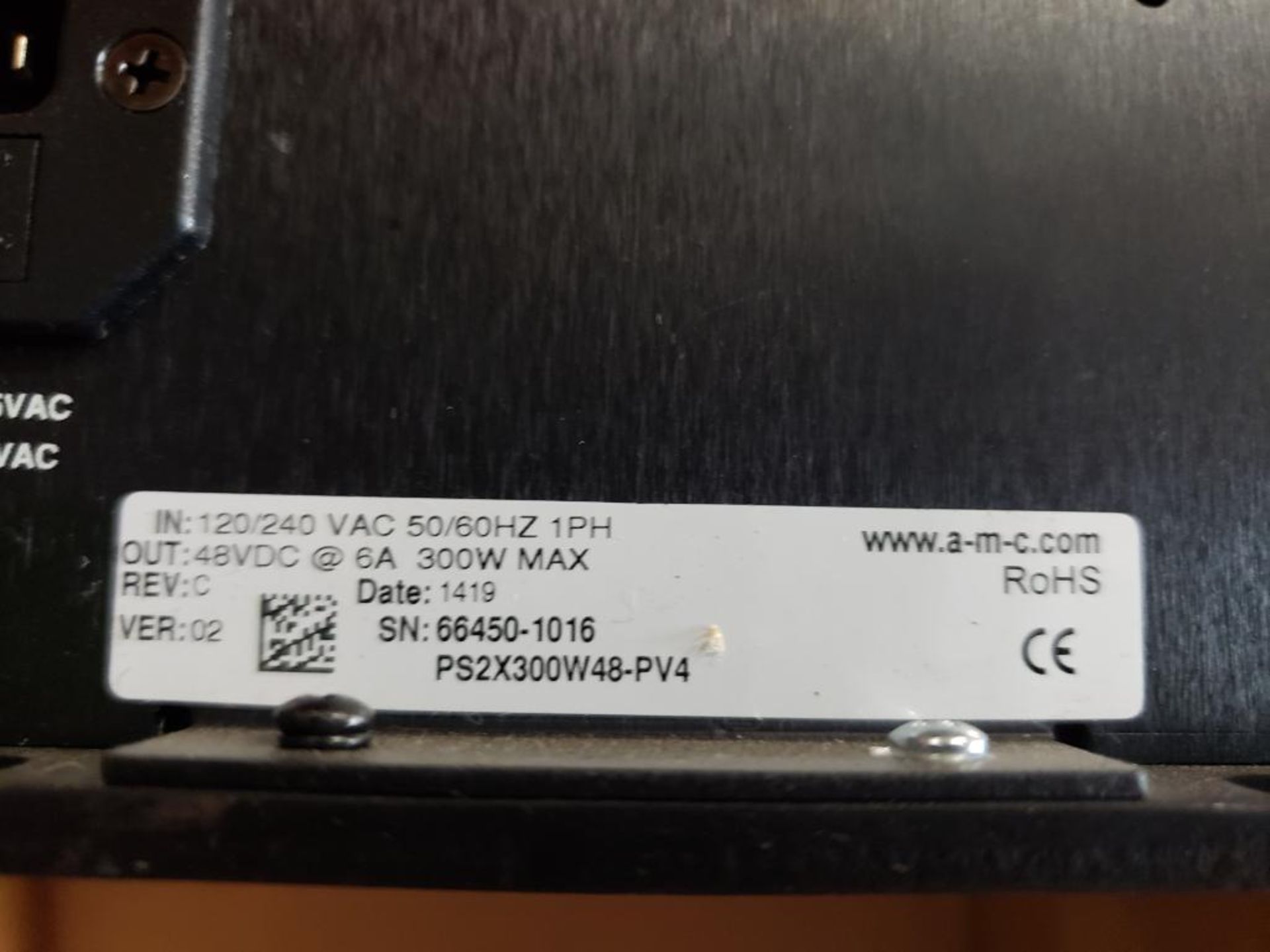 PVA power supply module PS2X300W48-PV4. - Image 3 of 3
