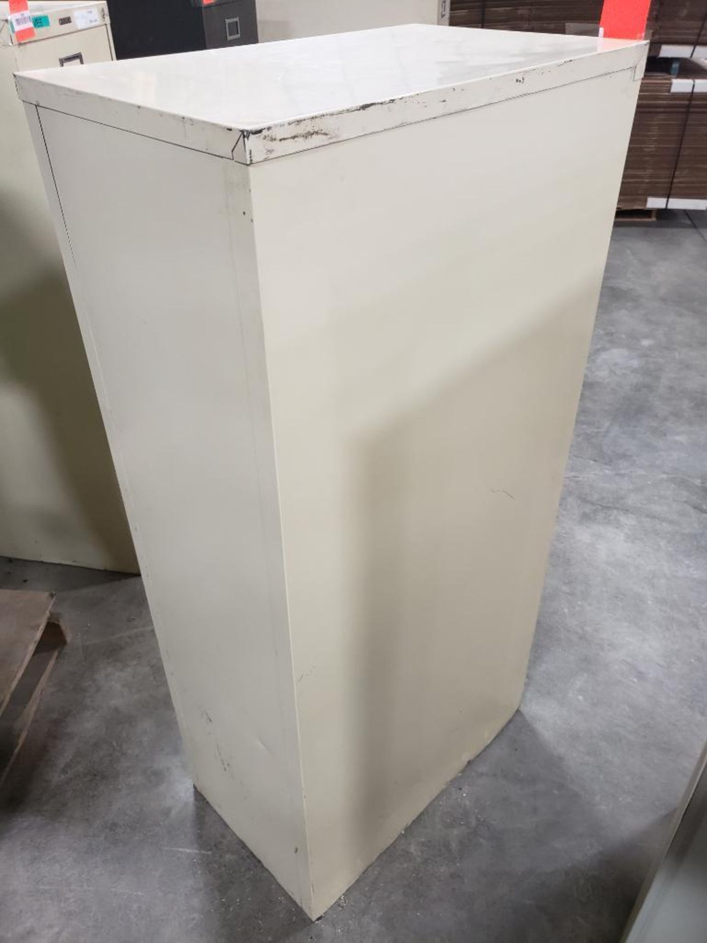 Anderson Hickey Co. office filing cabinet. 15x25x52 WxDxH. - Image 4 of 4