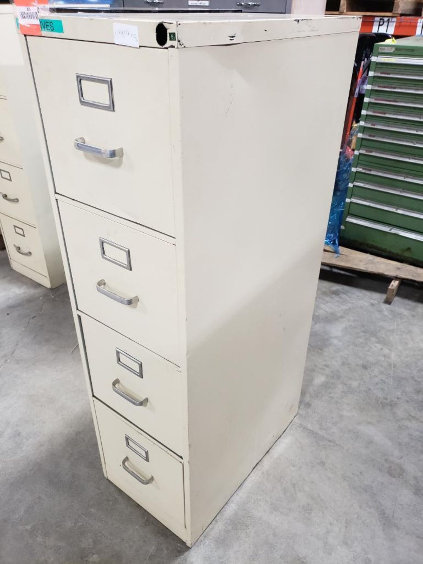 Office filing cabinet. 15x25x52 WxDxH. - Image 3 of 4