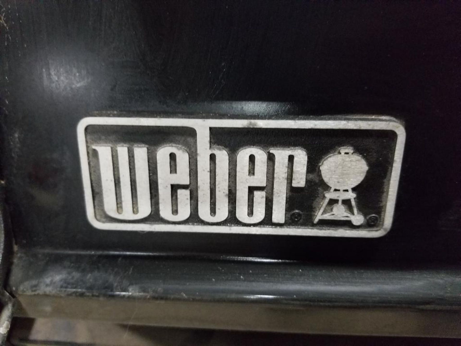 Weber Genesis Silver LP gas grill and accessories. - Image 4 of 10