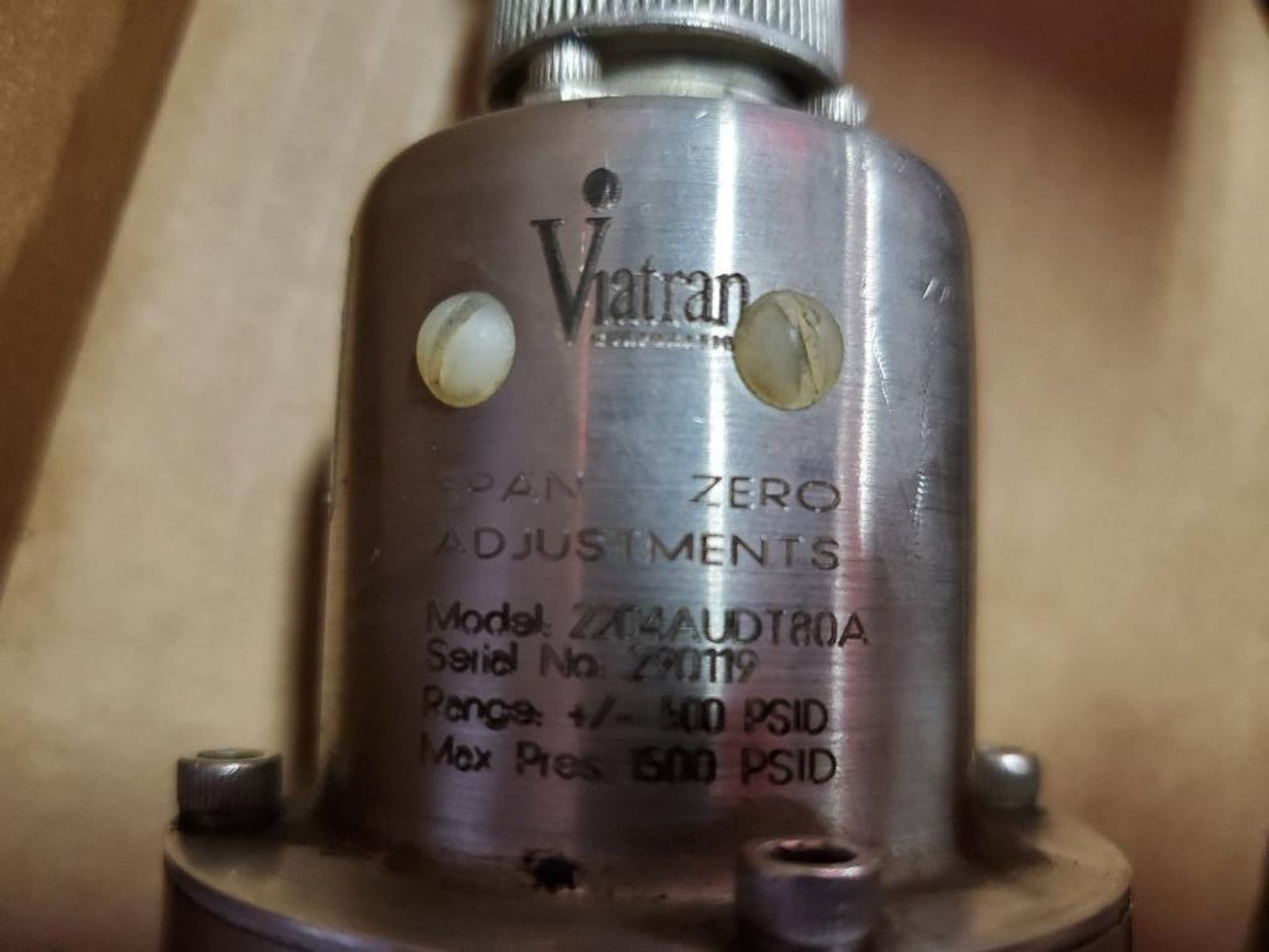 Viatran 2204AUDT80A pressure transducer. - Image 2 of 4