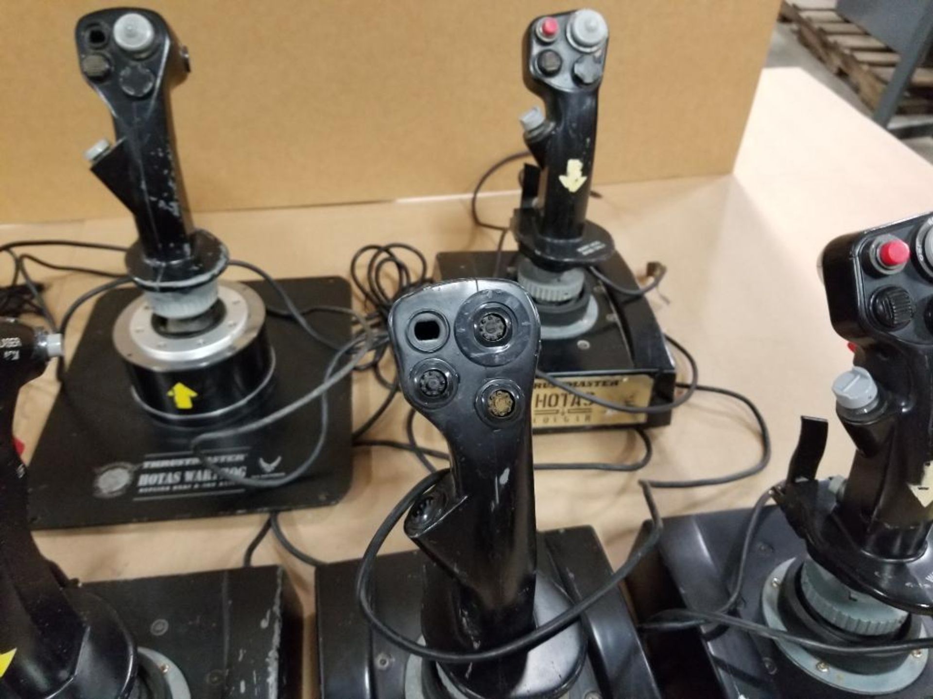 Assorted Thrustmaster Hotas Warthog joysticks. - Image 4 of 6