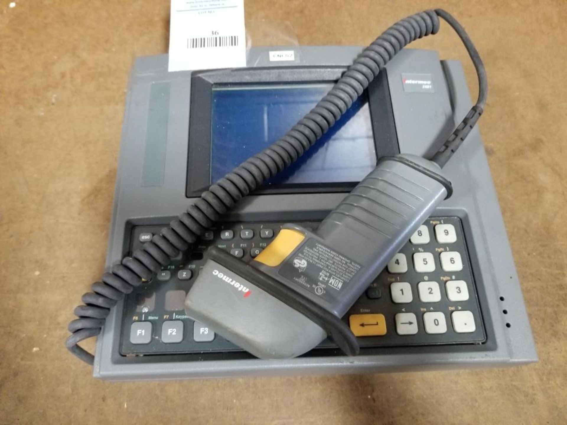 Intermec 2481 barcode scanner system. T2481.