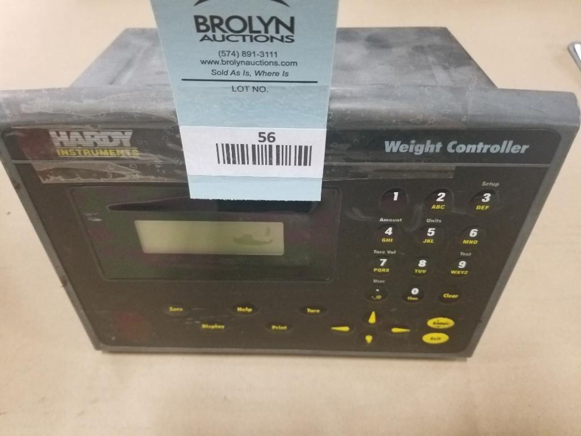 Hardy Instruments Weight Controller. WaveSaver C2. HI3030-PM-AC-4S-EIP-00.