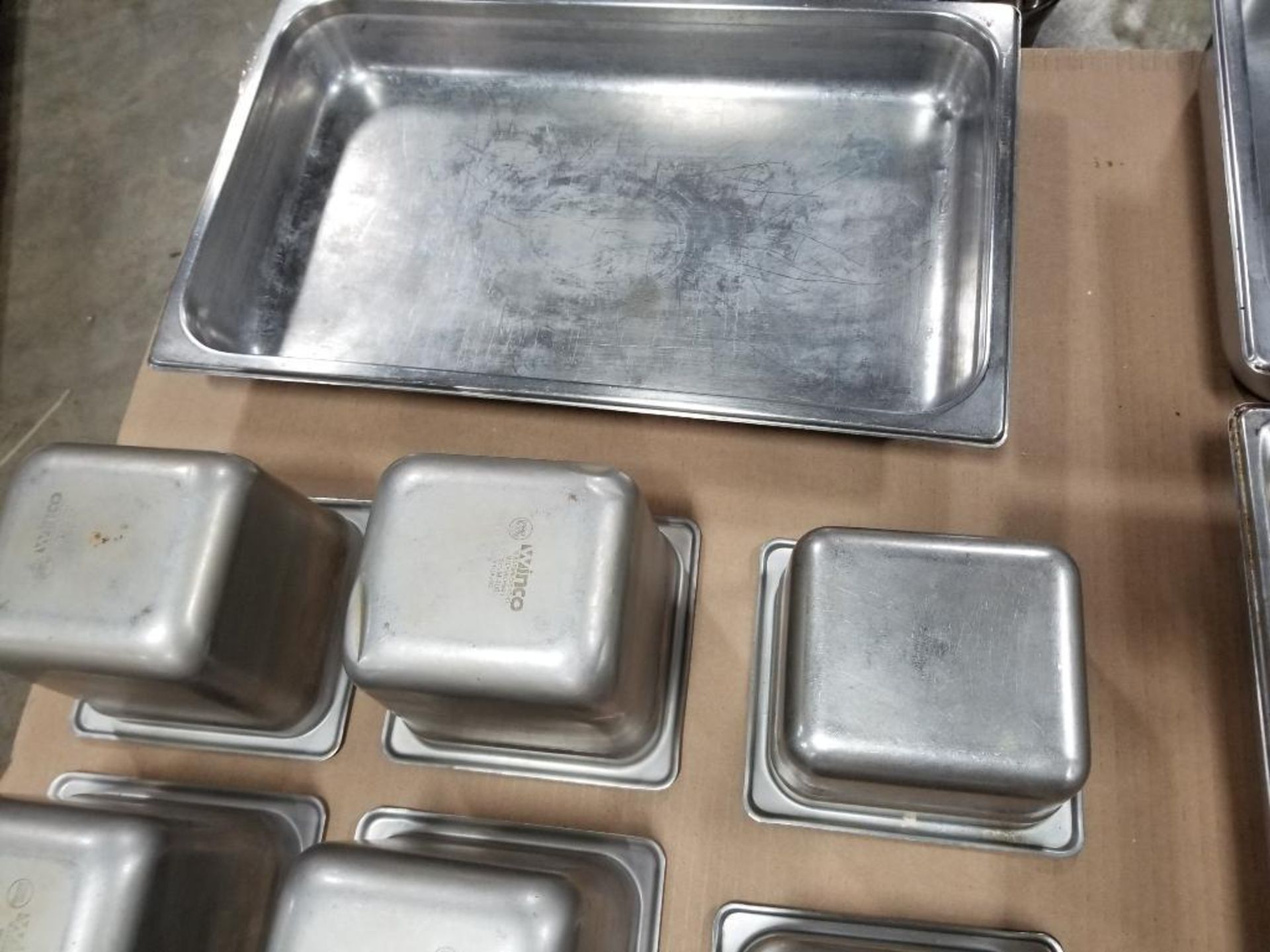 Stainless steel steam table pans. - Image 14 of 20