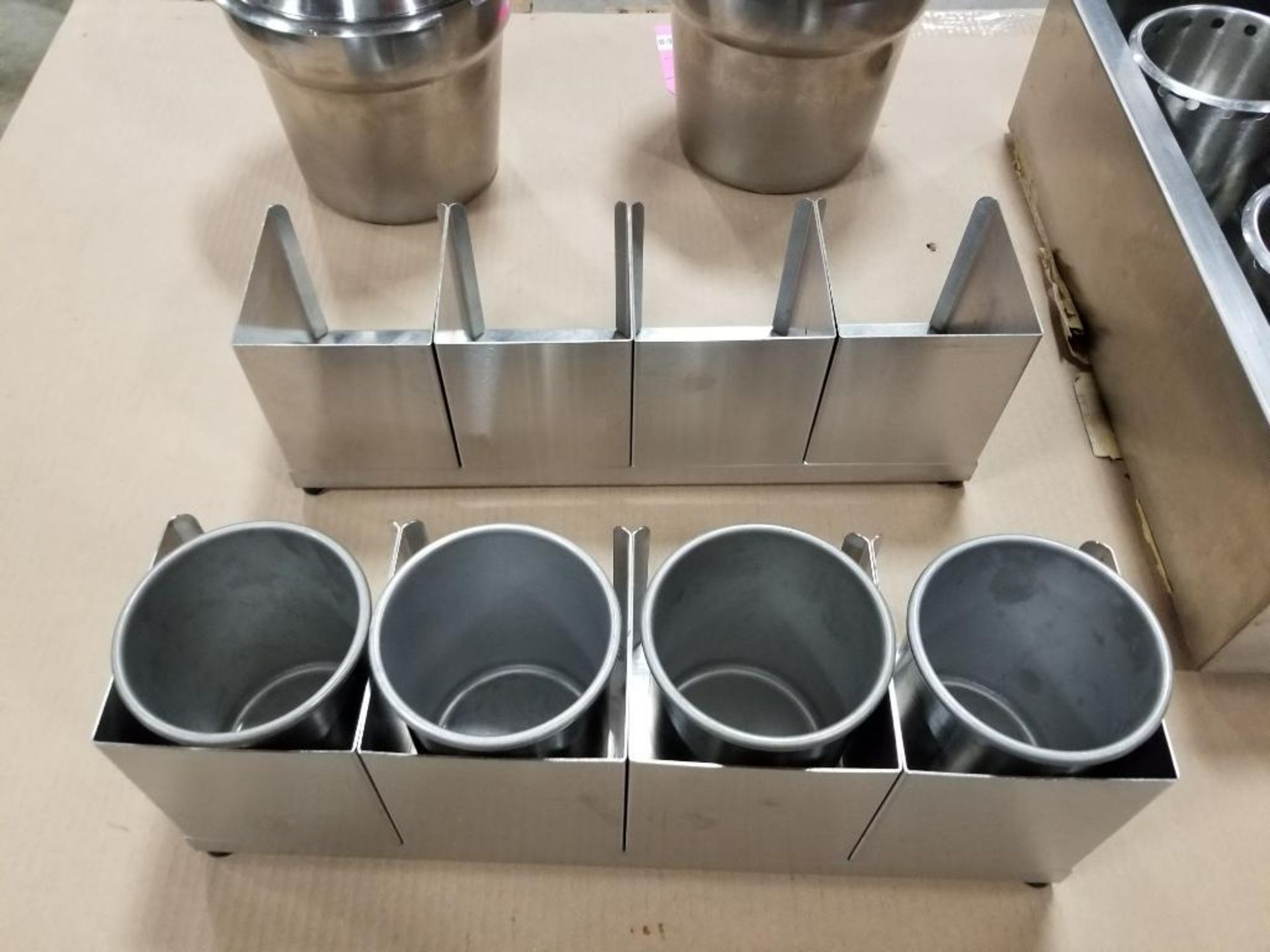 Stainless steel steam table and containers. - Image 13 of 16