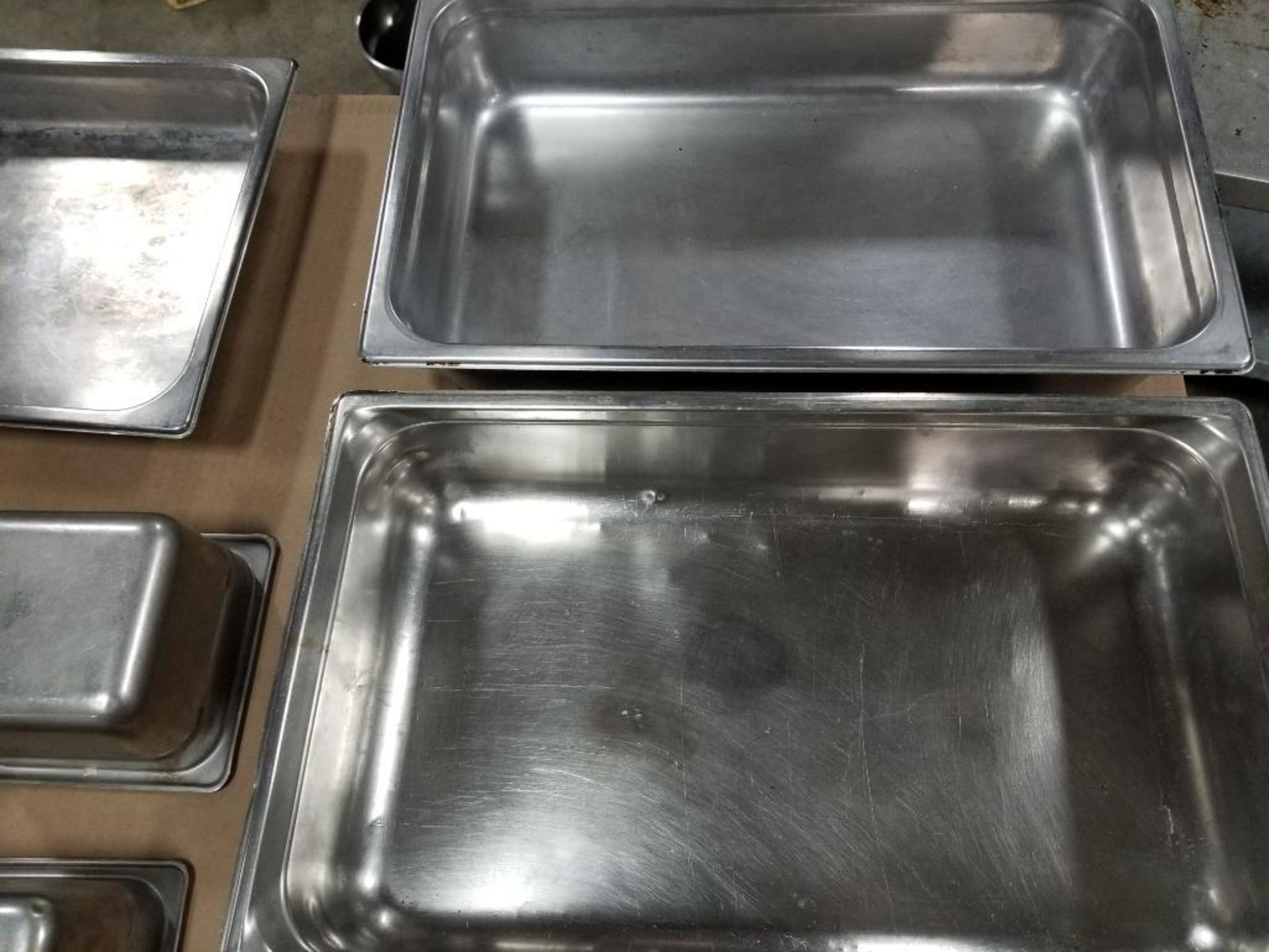 Stainless steel steam table pans. - Image 13 of 20