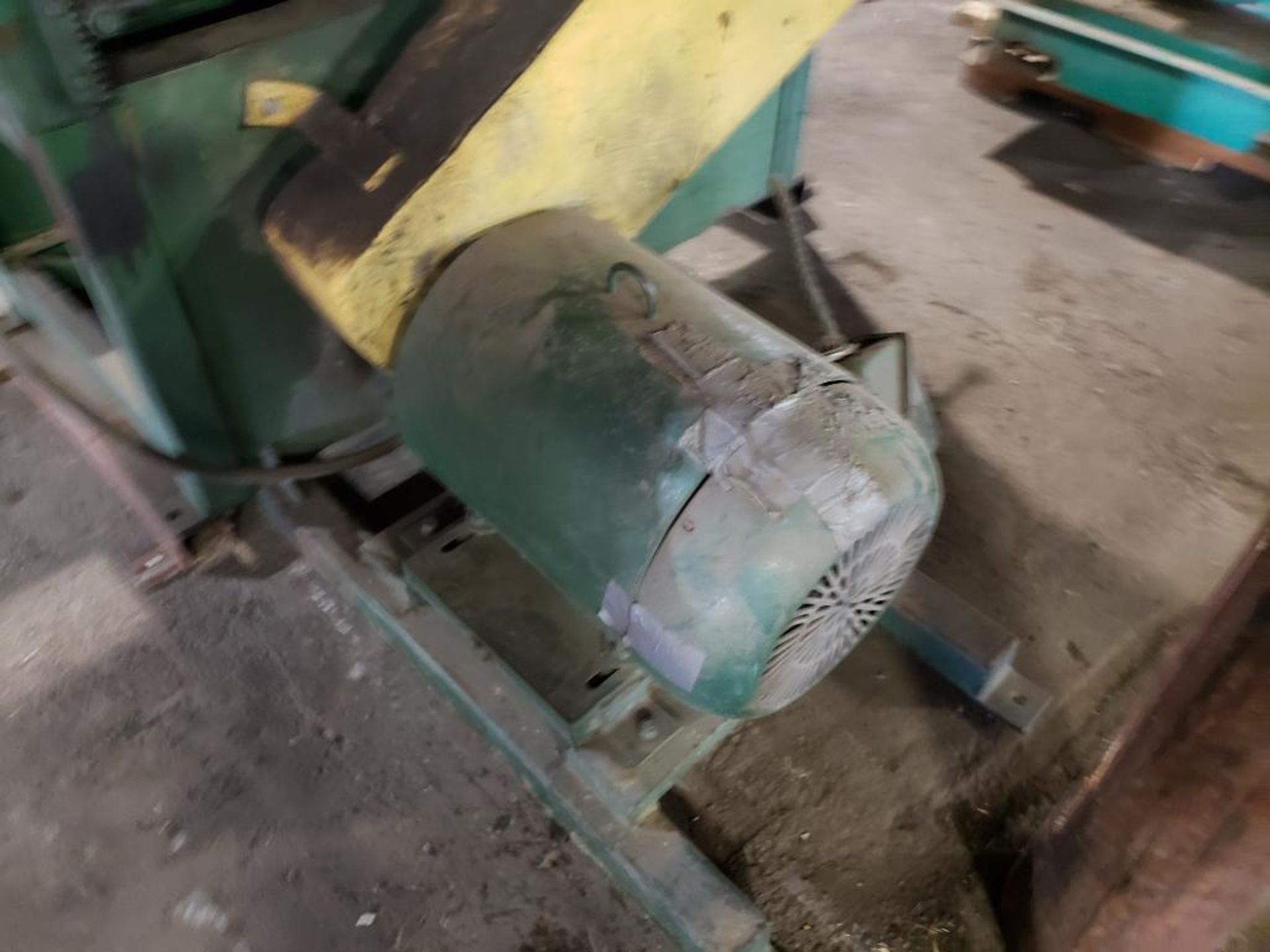 Alden Machinery gang rip saw. 30hp arbor motor. Needs feed motor. 3ph 230/460v. - Image 8 of 14