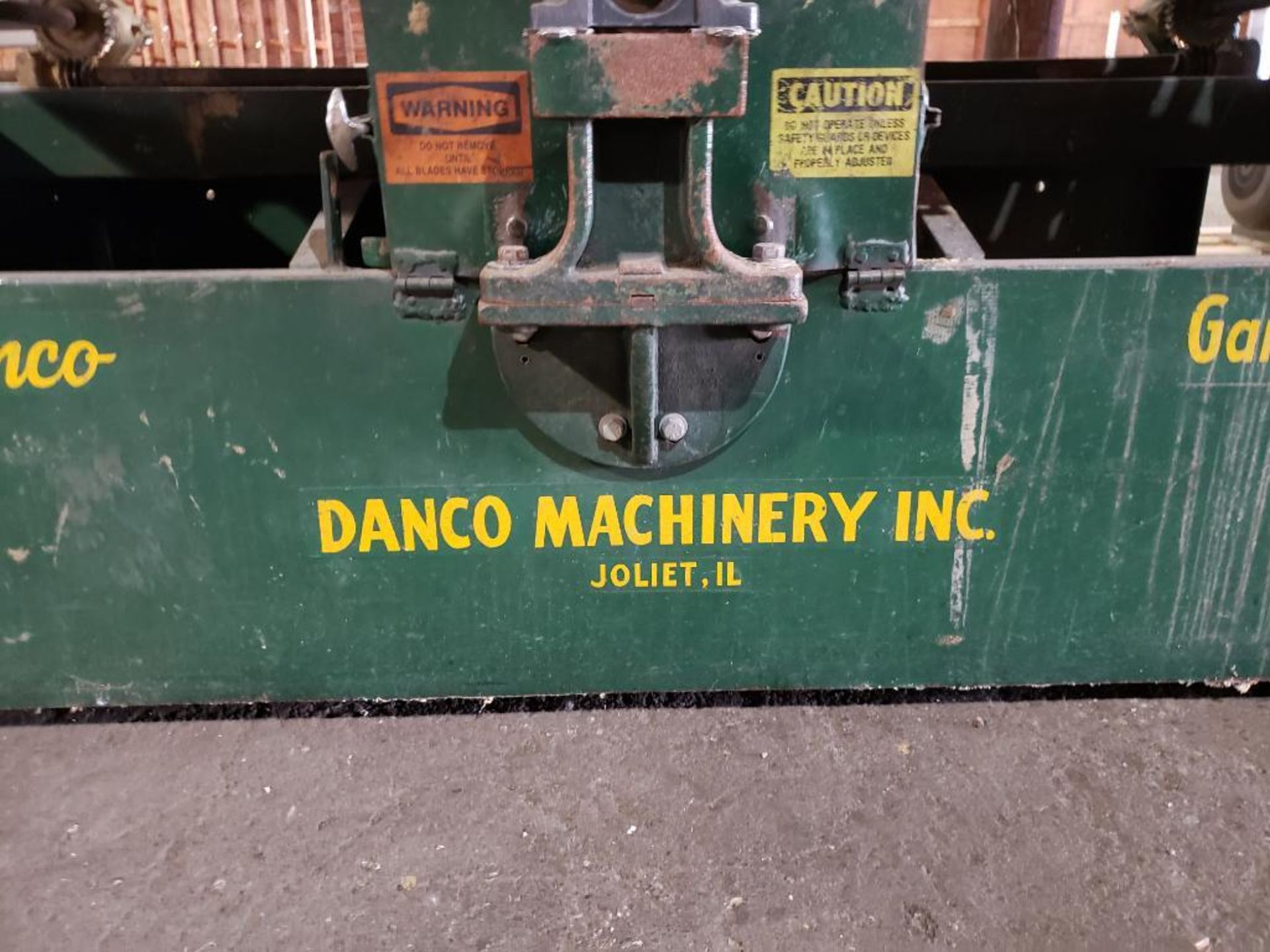 Danco Machinery gang rip saw. Needs arbor motor. 3hp feed motor. 3ph 230/460v. - Image 2 of 21
