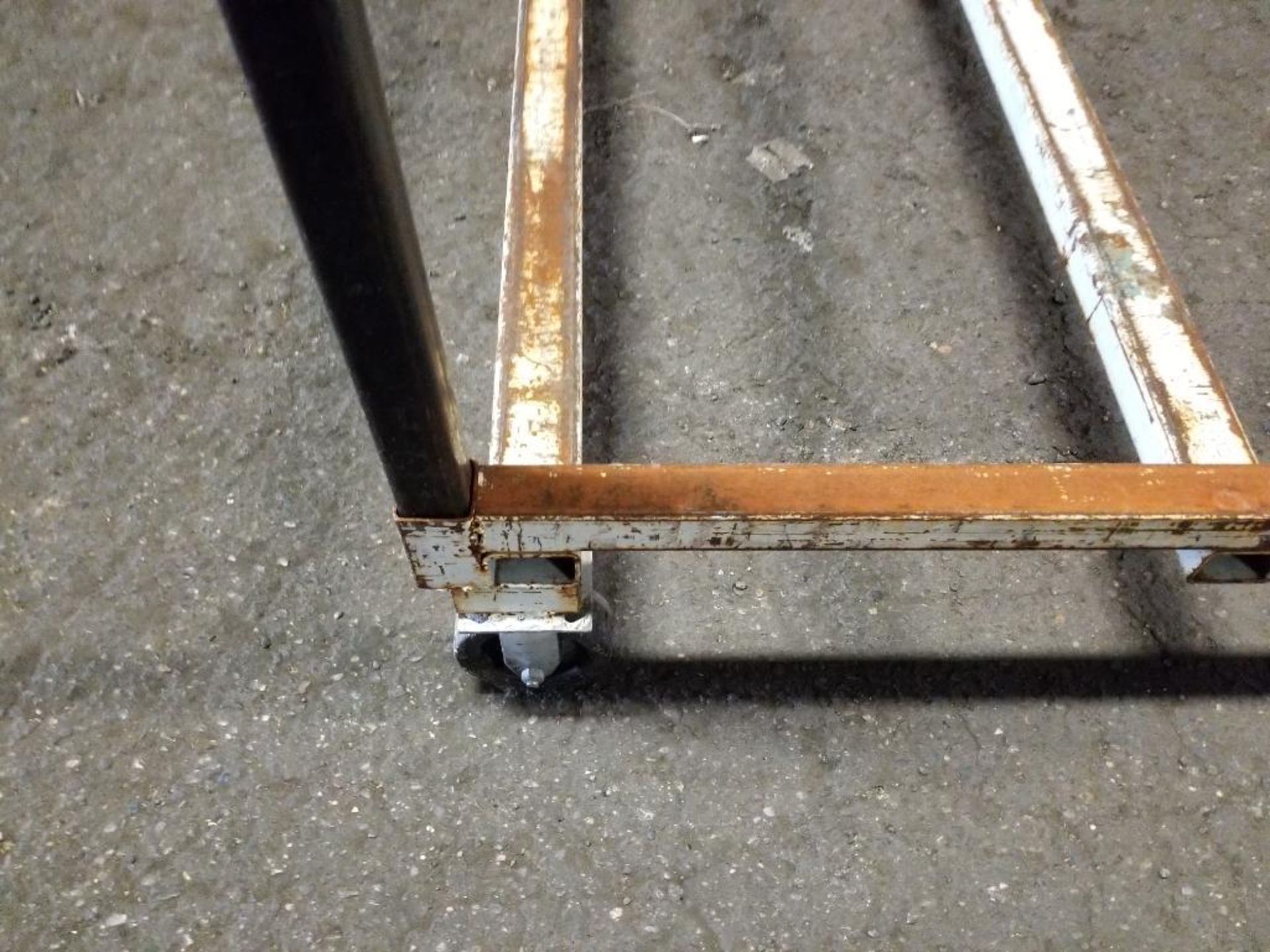 Steel lumber cart. 55x54x70 WxDxH. - Image 4 of 4