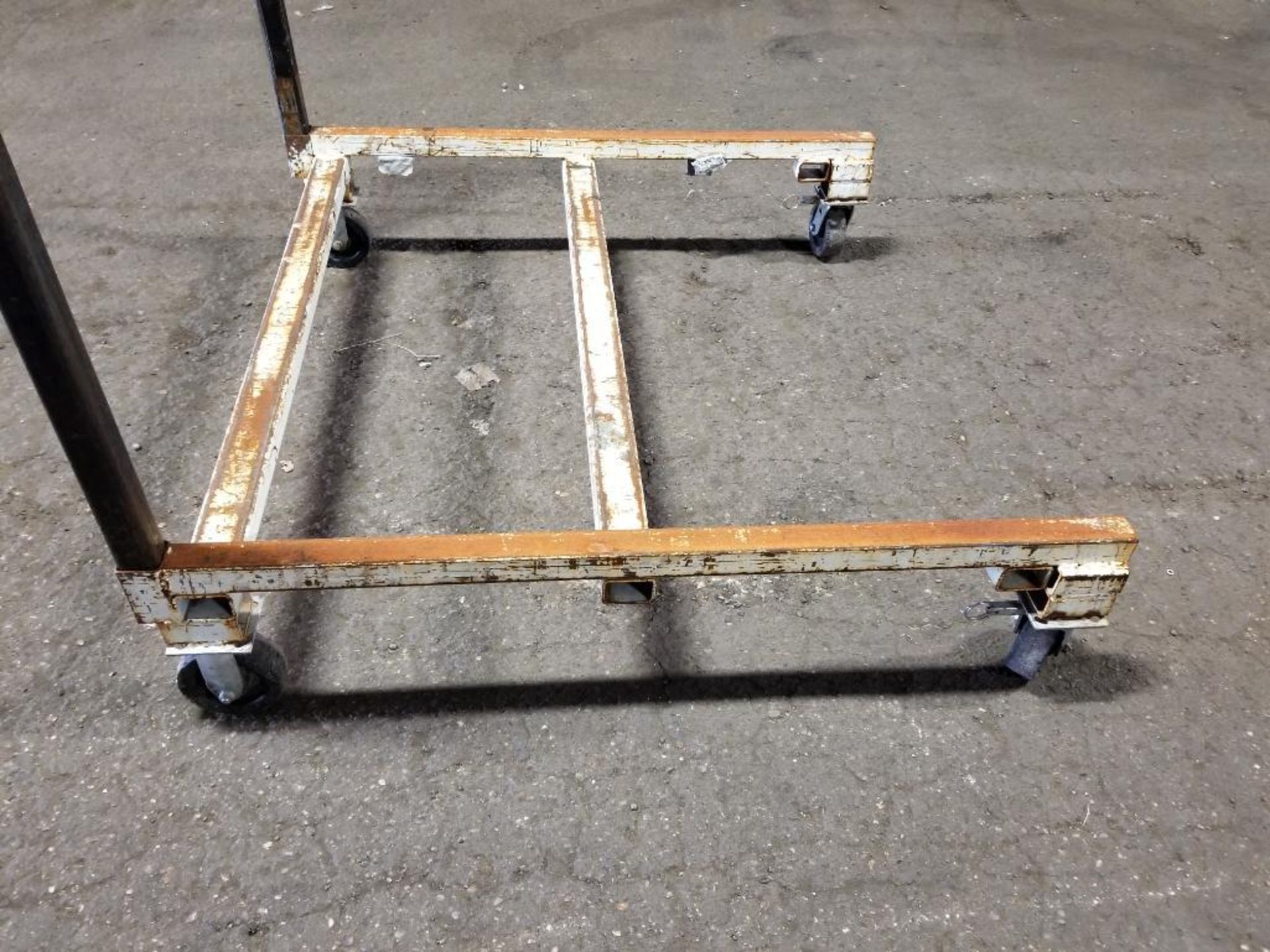 Steel lumber cart. 55x54x70 WxDxH. - Image 3 of 4