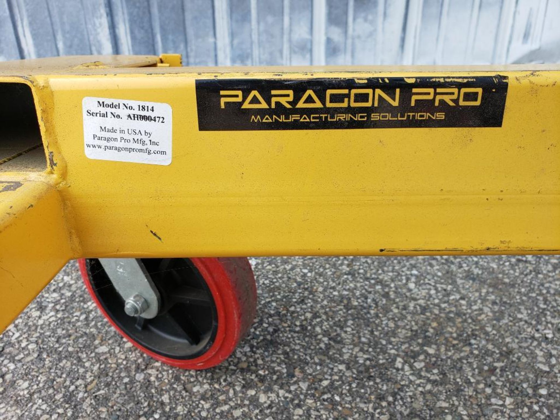 Paragon Pro Panel Lift equipment. - Image 4 of 13