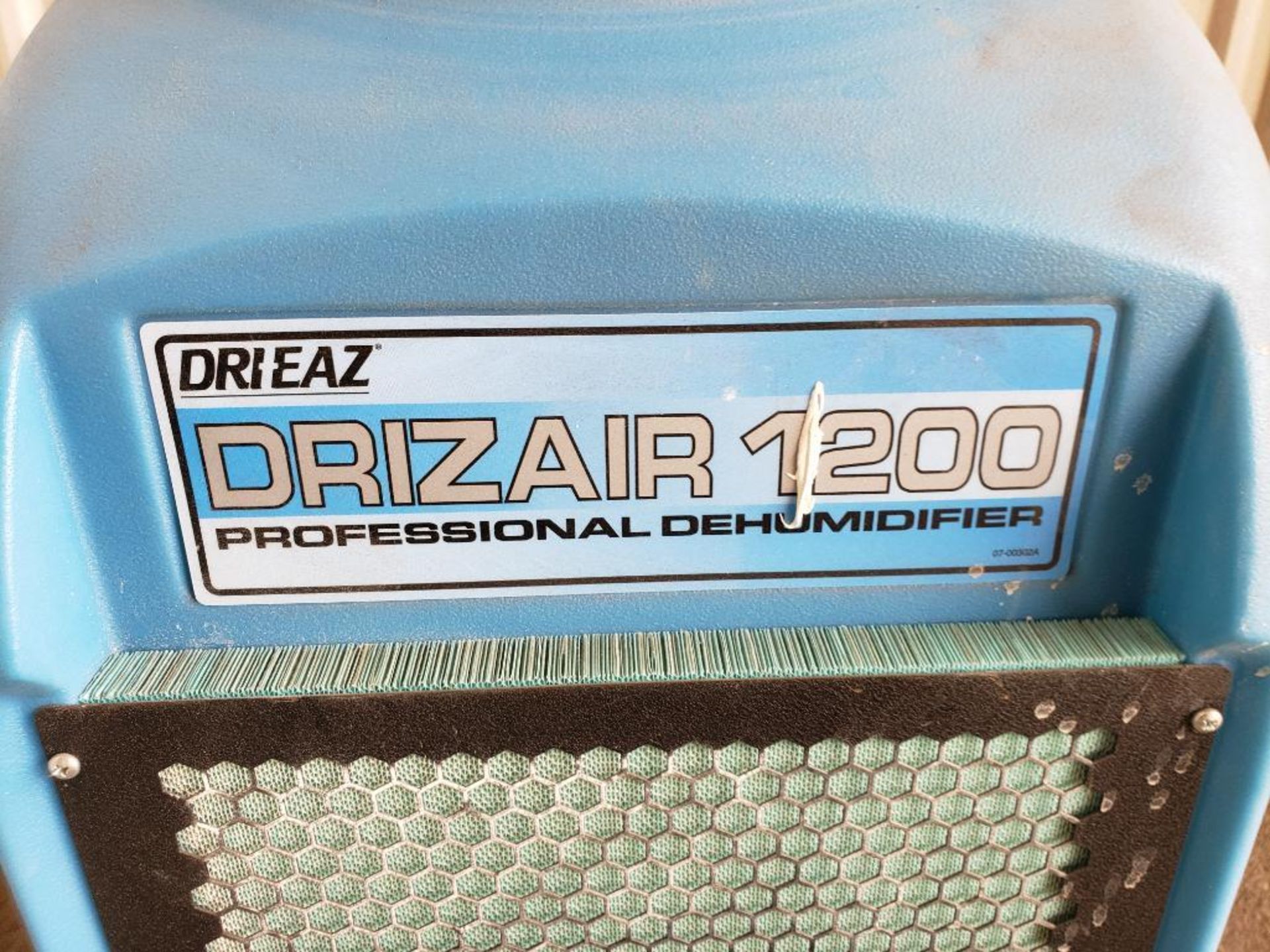 Dri-Eaz Drizair 1200 professional dehumidifier. F203-A, 115V. - Image 2 of 7