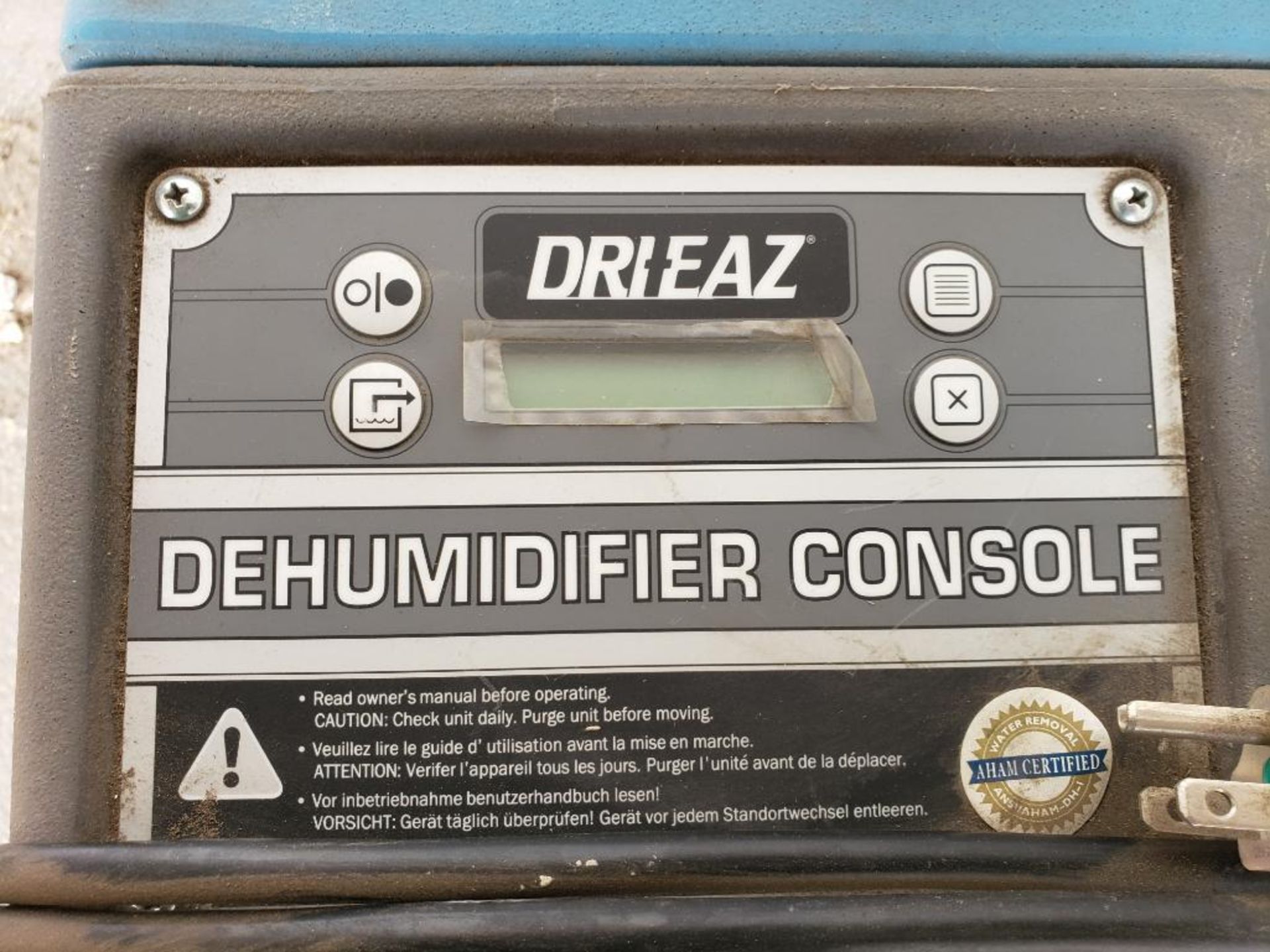 Dri-Eaz Drizair 1200 professional dehumidifier. F203-A, 115V. - Image 5 of 7