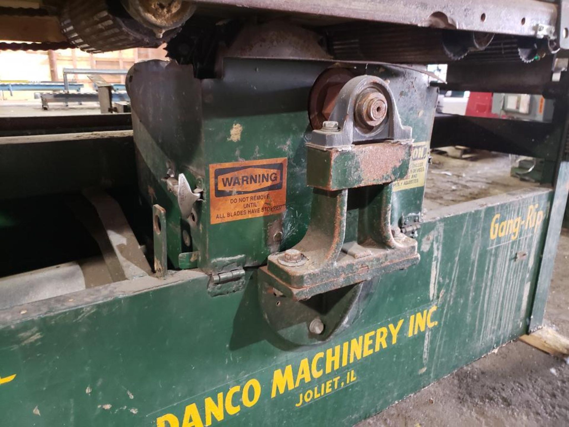 Danco Machinery gang rip saw. Needs arbor motor. 3hp feed motor. 3ph 230/460v. - Image 4 of 21