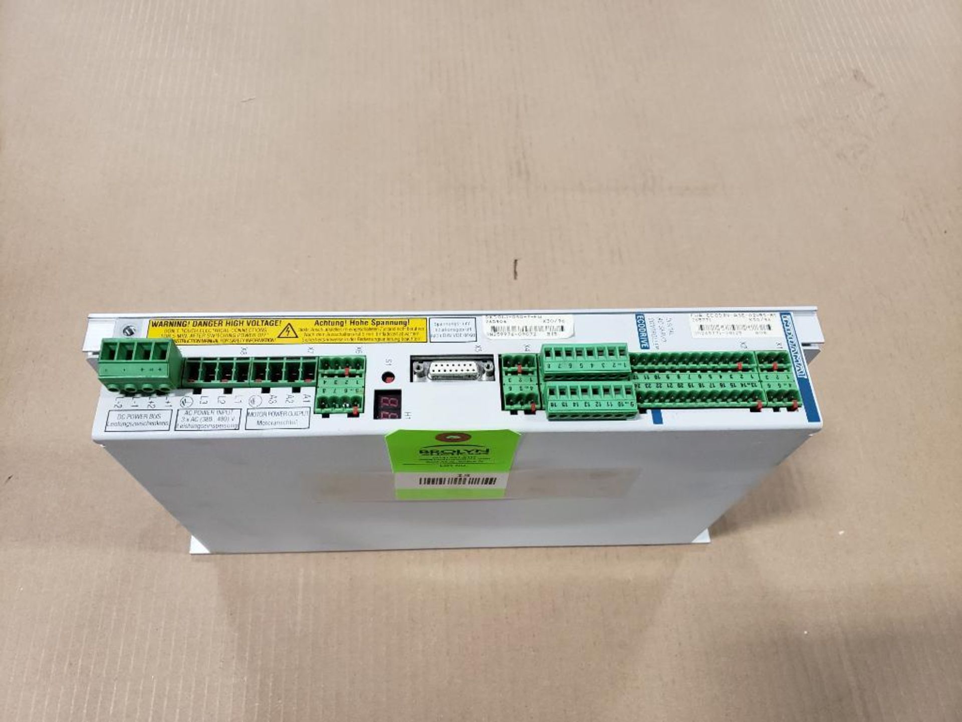 Indramat DKC01.1-040-7-FW digital AC-Servo controller Ecodrive. FWA-ECODRV-ASE-02VRS-MS module. - Image 7 of 7