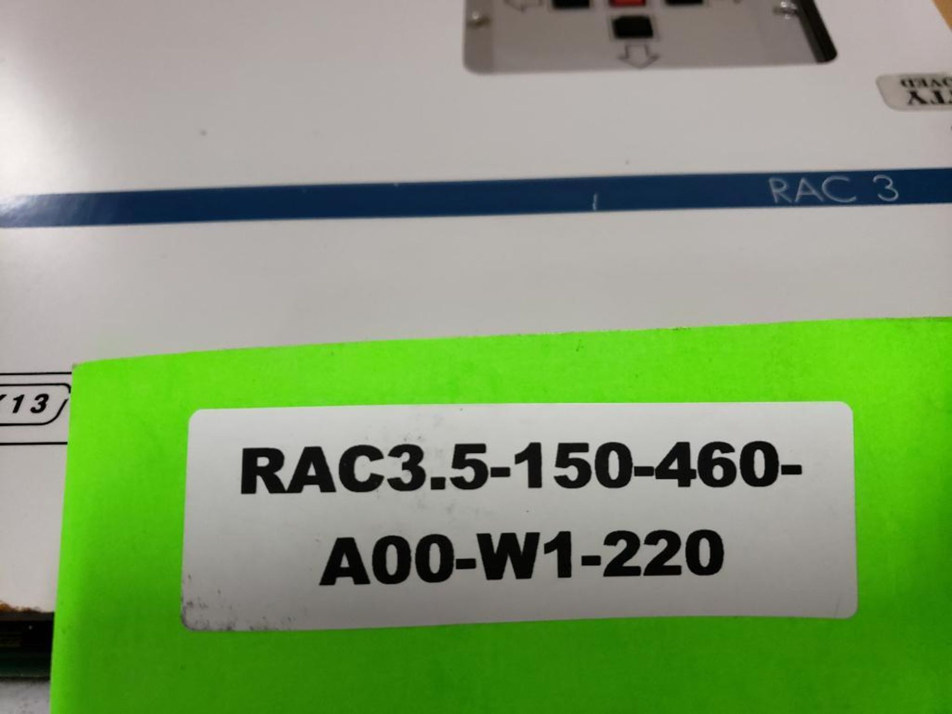 Indramat RAC3.5-150-460-A00-W1-220 AC-Main spindle drive. - Image 5 of 8