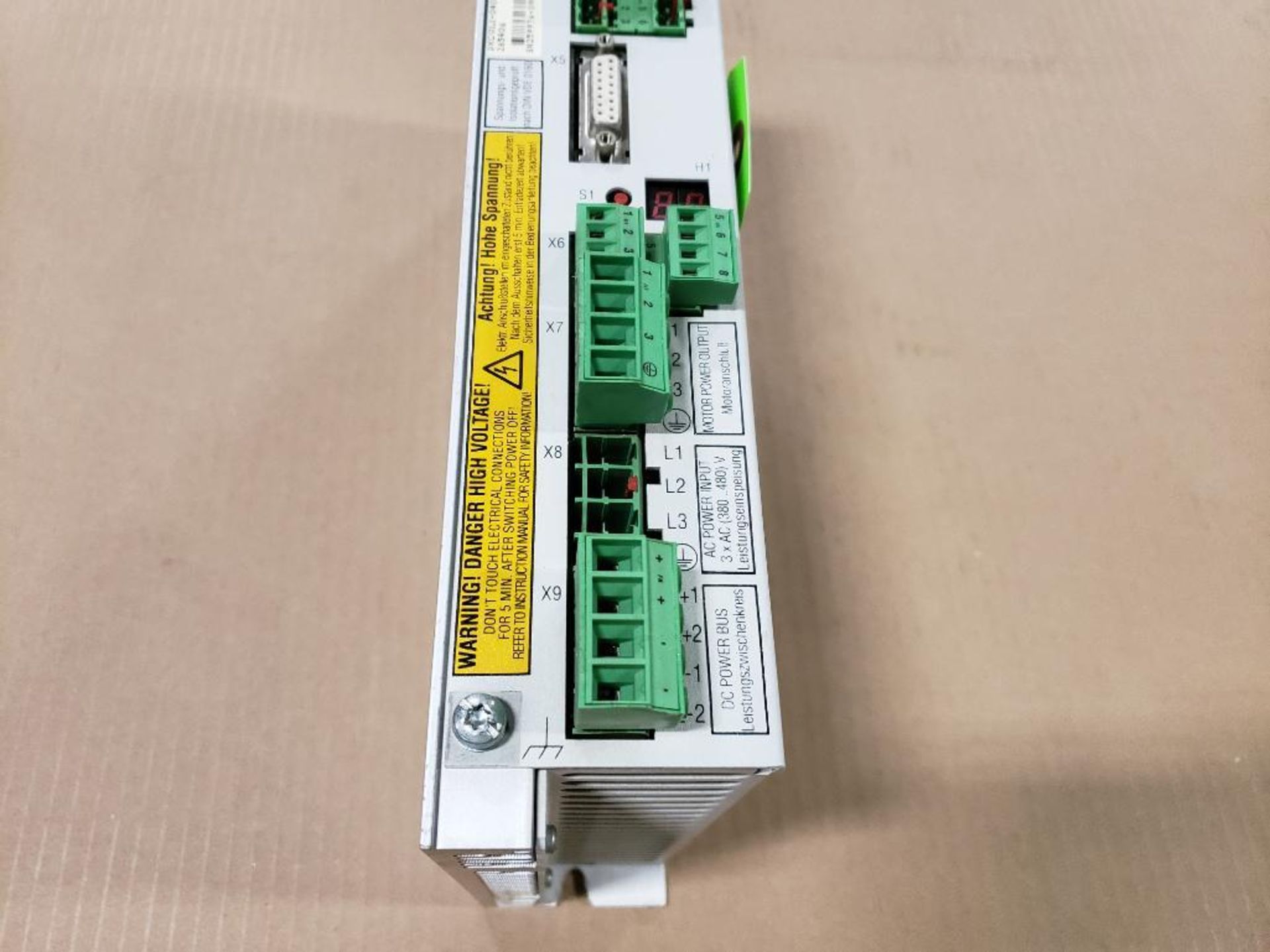 Indramat DKC01.1-040-7-FW digital AC-Servo controller Ecodrive. FWA-ECODRV-ASE-02VRS-MS module. - Image 6 of 9