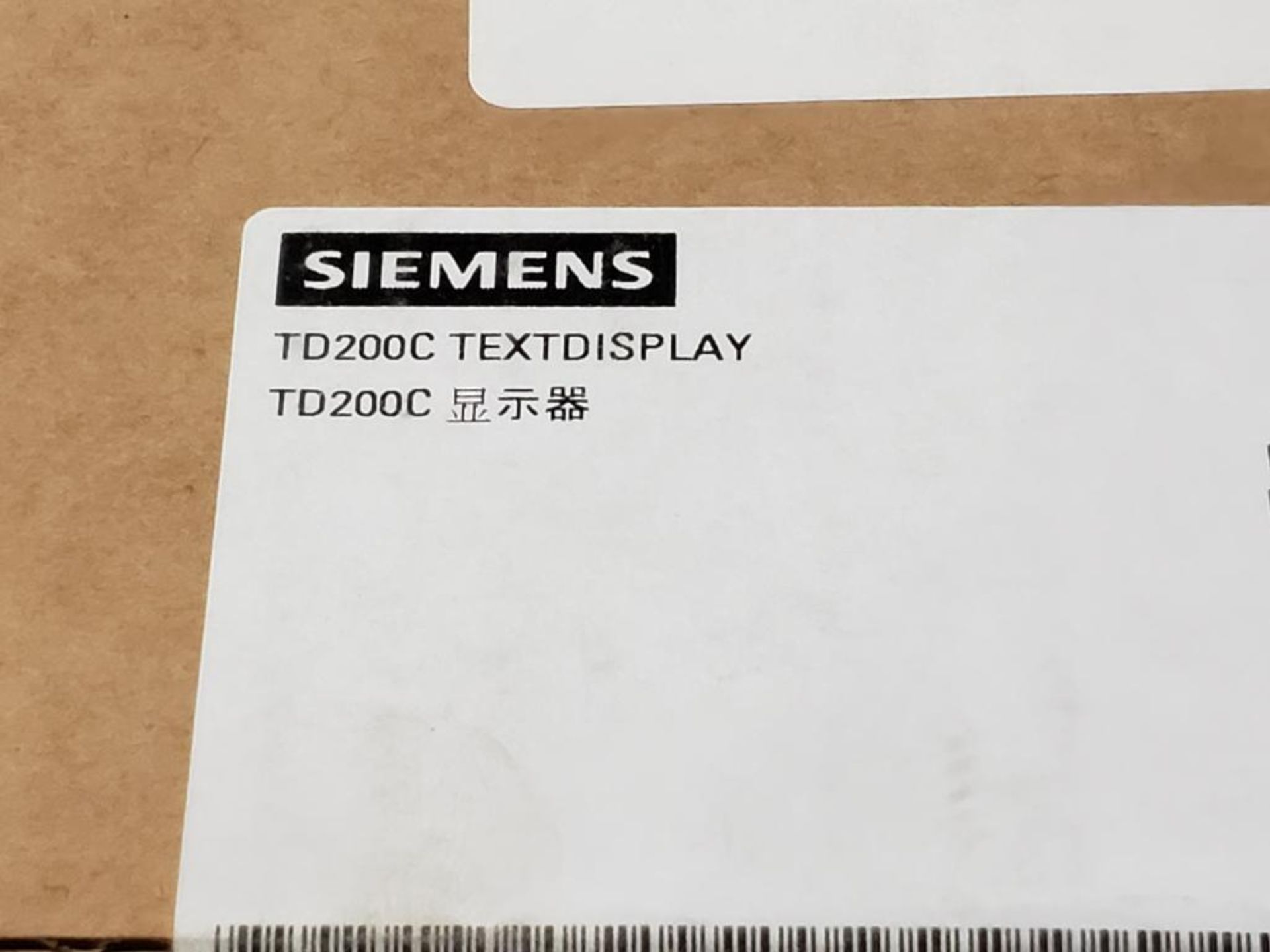 Siemens 6ES7272-1AA10-0YA1 text display panel. Sealed box. - Image 6 of 6