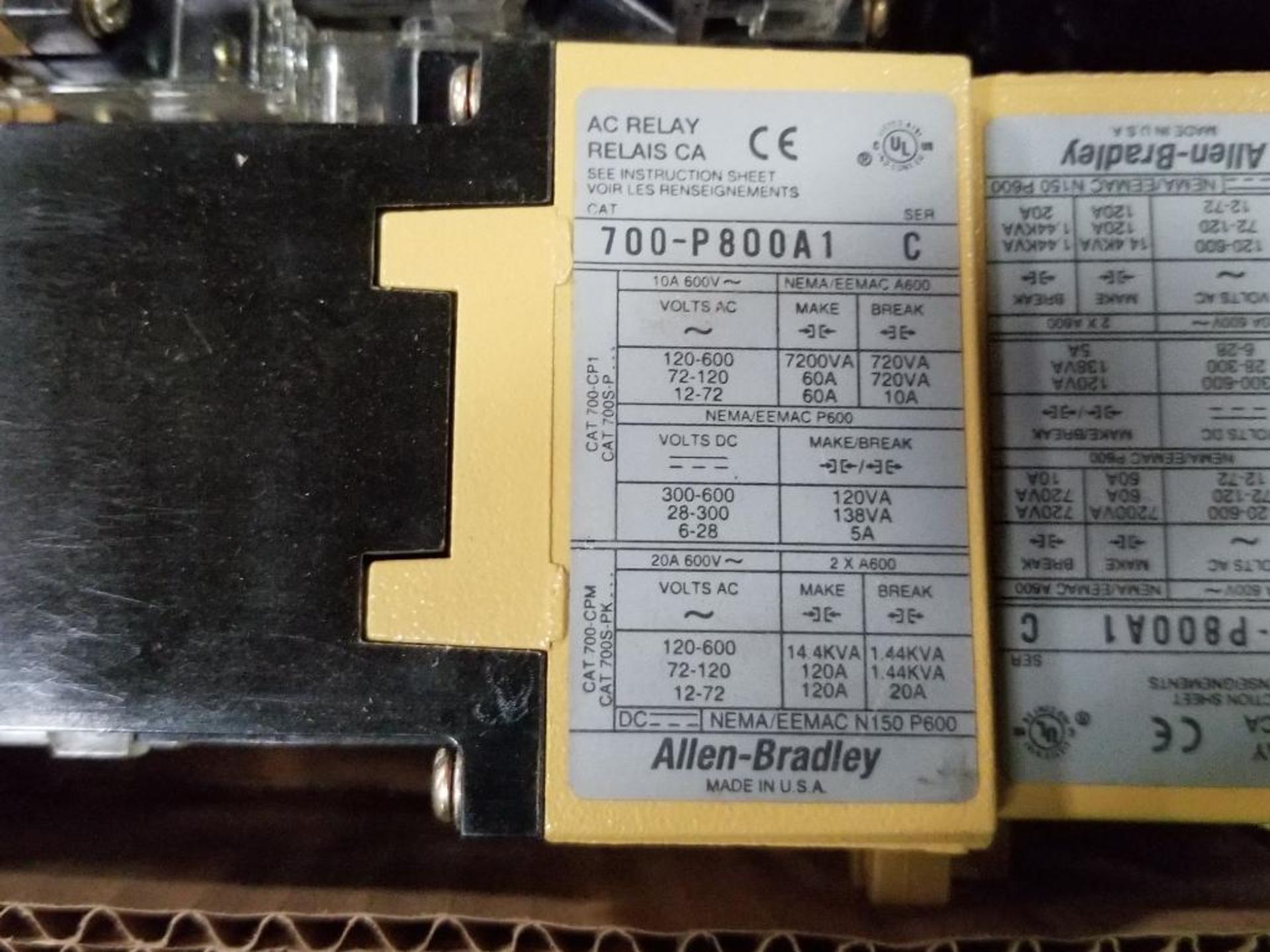 Assorted contactor and relay. Allen Bradley. - Image 5 of 12