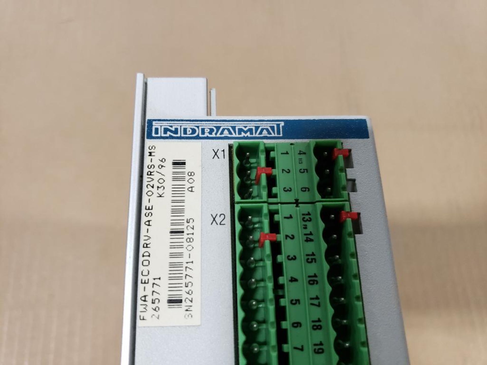 Indramat DKC01.1-040-7-FW digital AC-Servo controller Ecodrive. FWA-ECODRV-ASE-02VRS-MS module. - Image 3 of 7
