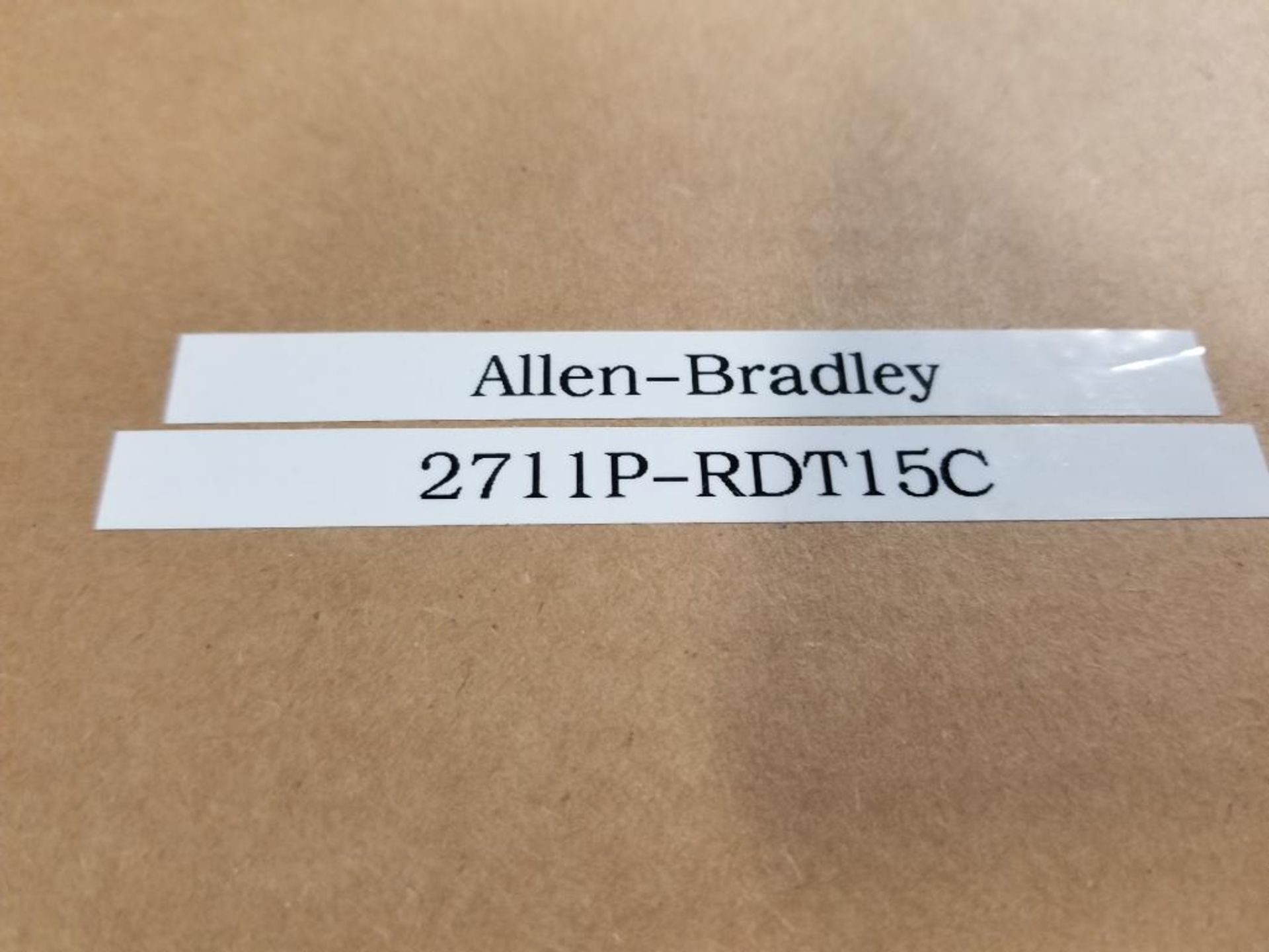 Allen Bradley 2711P-RDT15C PanelView Plus 1500 color touch display module. - Image 2 of 10