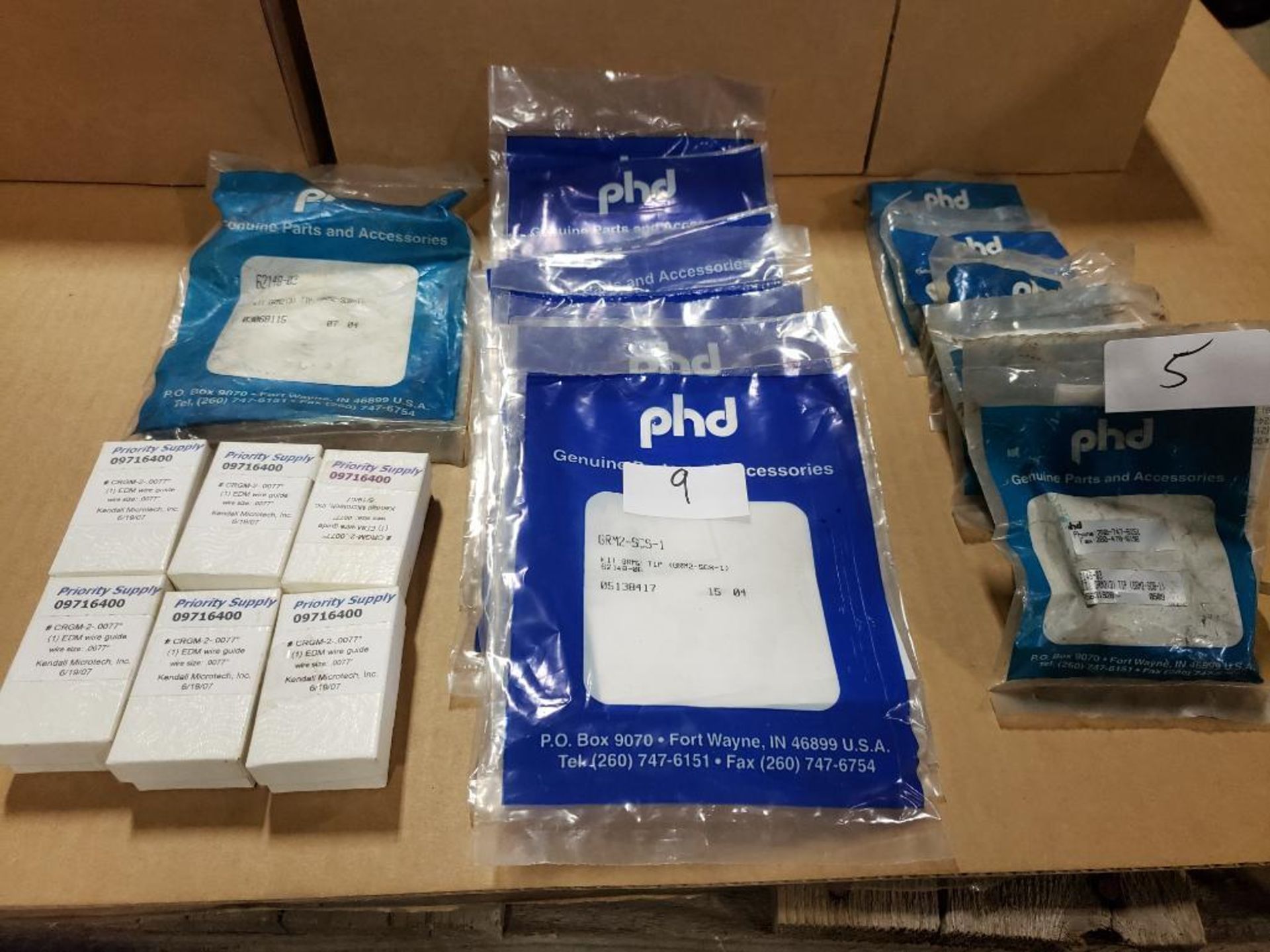 Assorted repair kits. PHD, Priority Supply. New in package.