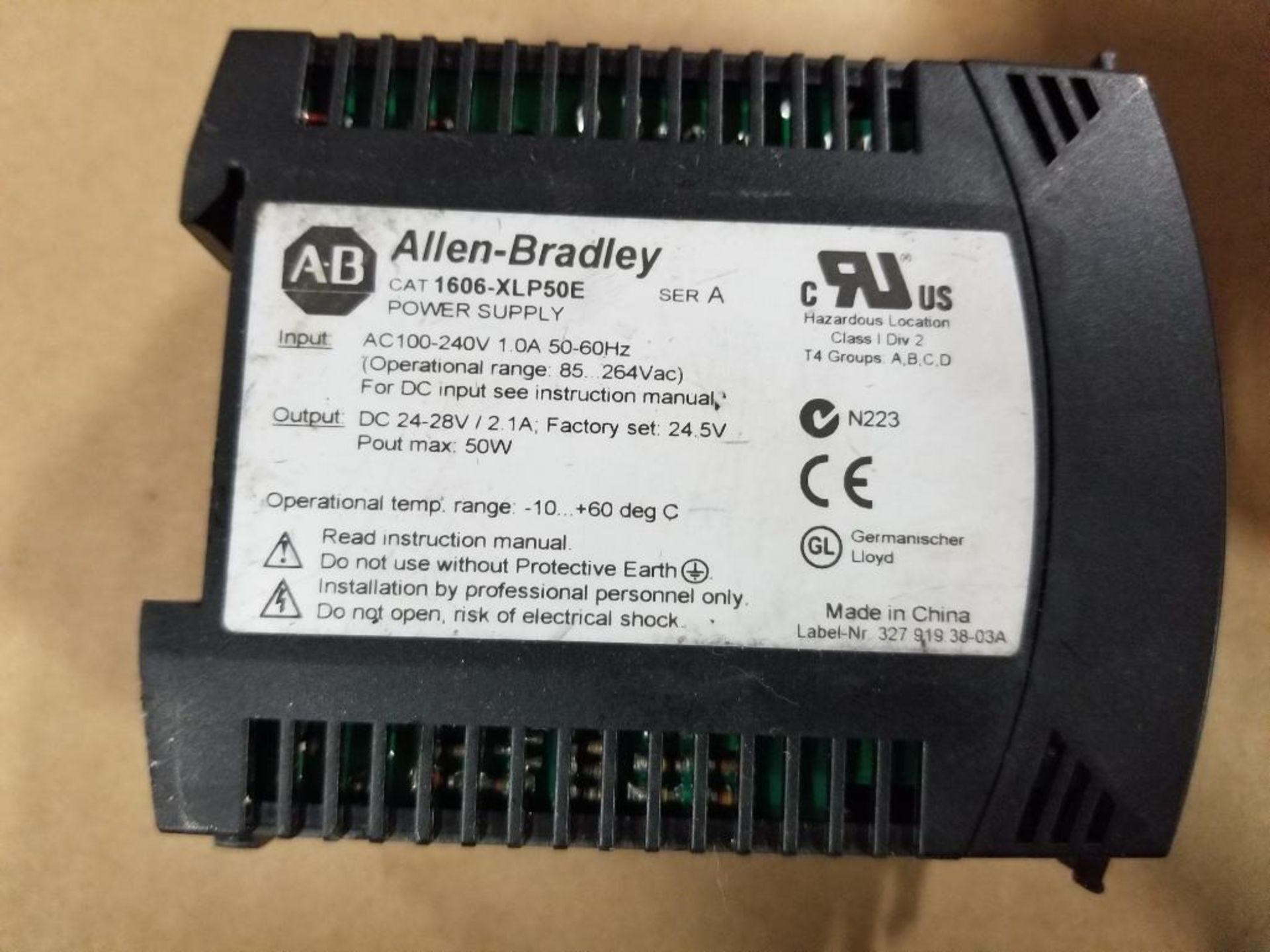 Qty 4 - Assorted electrical power supply. Allen Bradley, Siemens. - Image 4 of 11