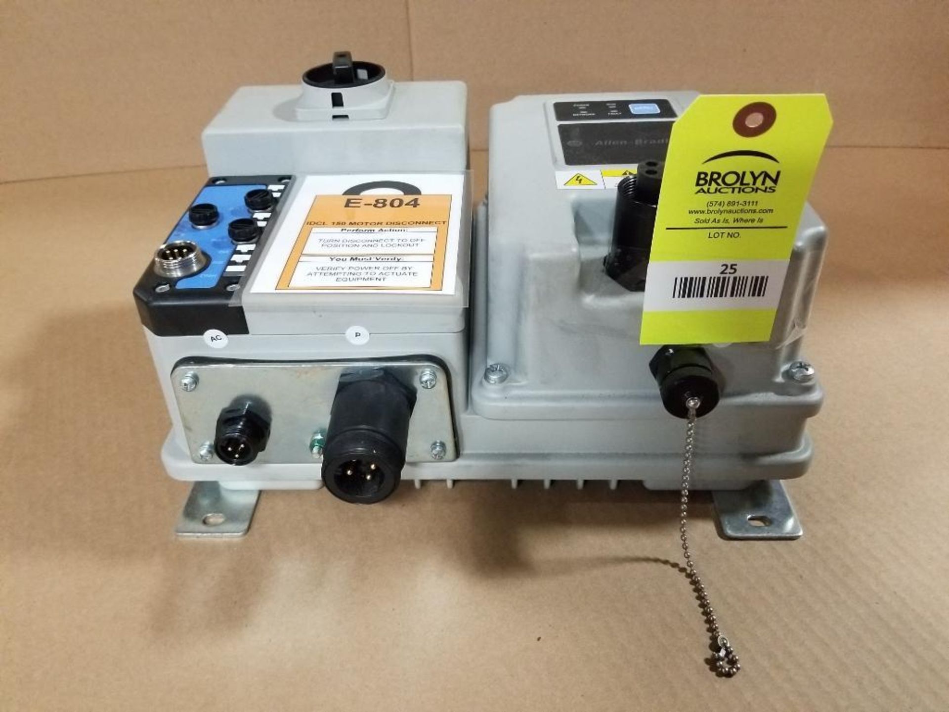 Allen Bradley ArmorStart base and control module. 280G-FN-10-RG, 281G-F12D-10B-RRG-CBG.