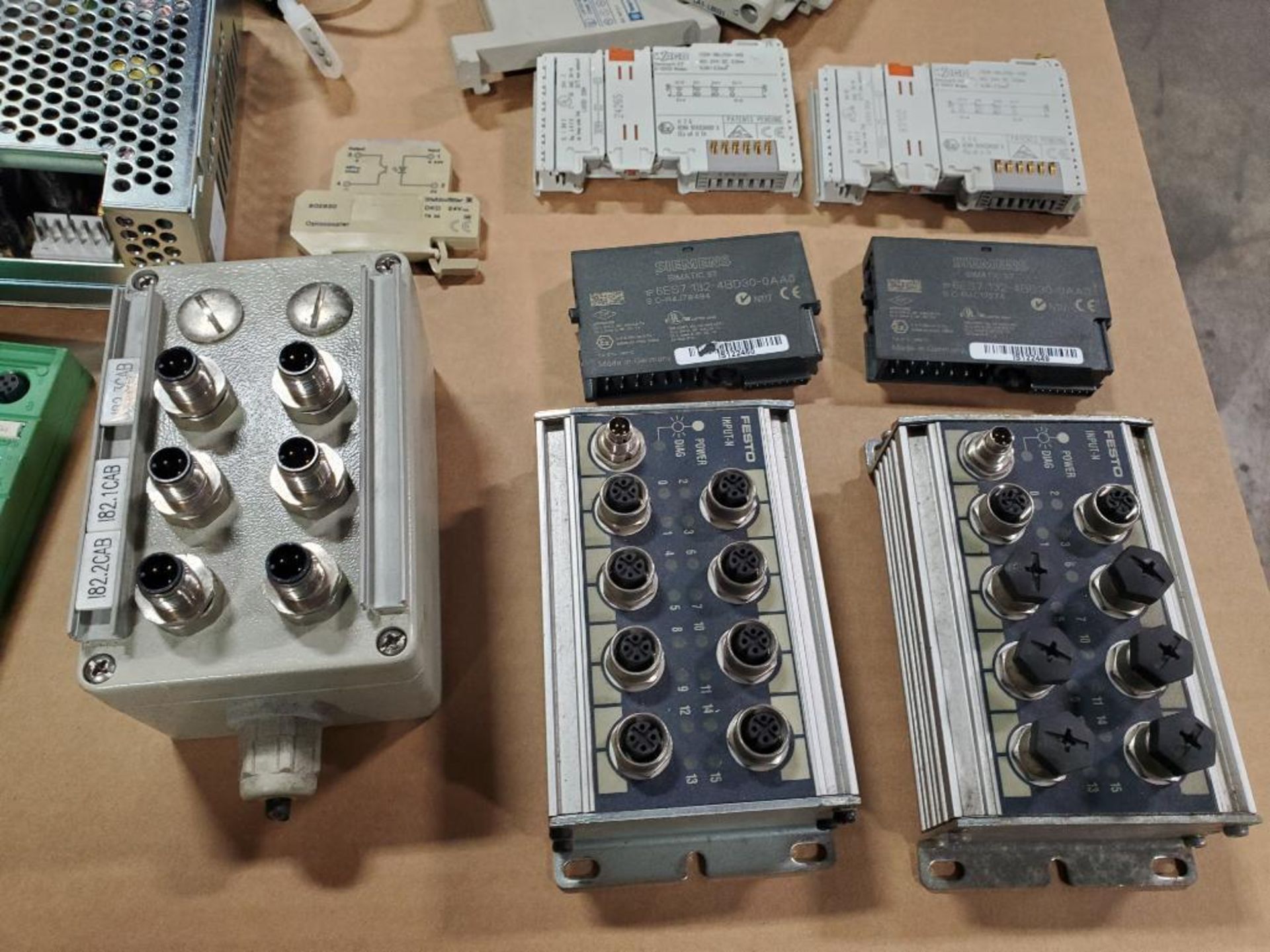 Pallet of assorted replacement parts. Festo, Siemens, Allen Bradley, Delrol. - Image 3 of 28