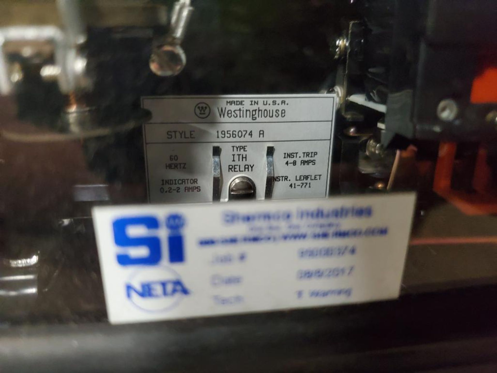 Qty 5 - Westinghouse C0-9H1111N overcurrent relay. - Image 7 of 12