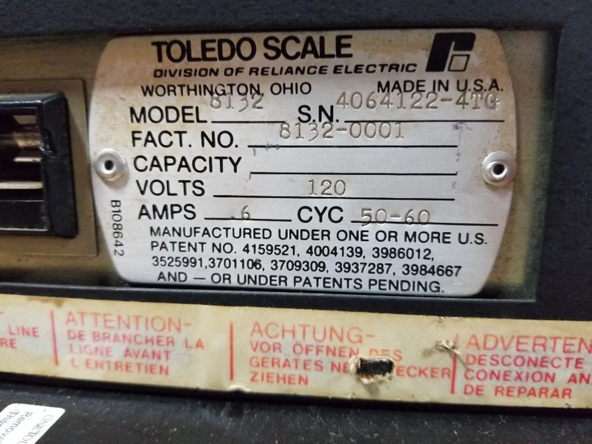 Qty 3 - Assorted electrical module. Telco Research, Toledo scale, One Touch. - Image 6 of 7
