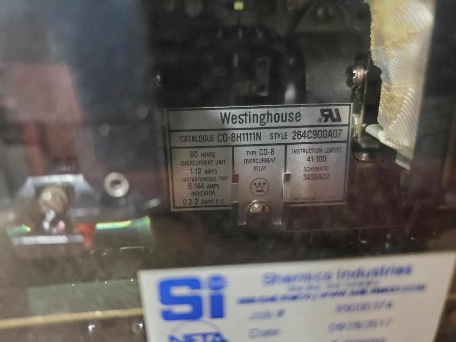 Qty 5 - Westinghouse C0-9H1111N overcurrent relay. - Image 5 of 12