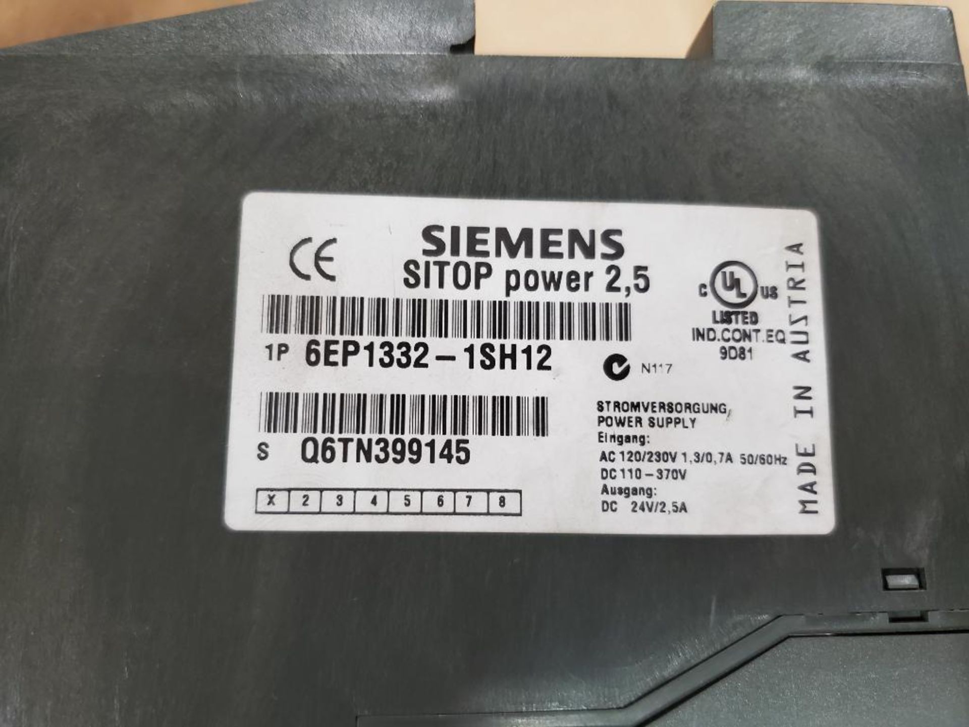 Assorted Siemens electrical module. - Image 7 of 7