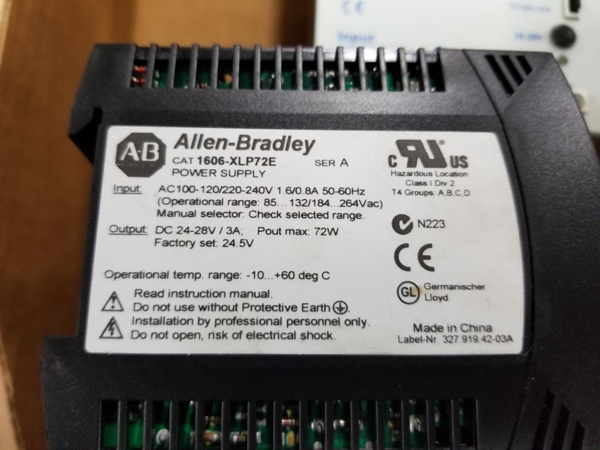 Assorted electrical power supply module. Allen Bradley. - Image 7 of 8