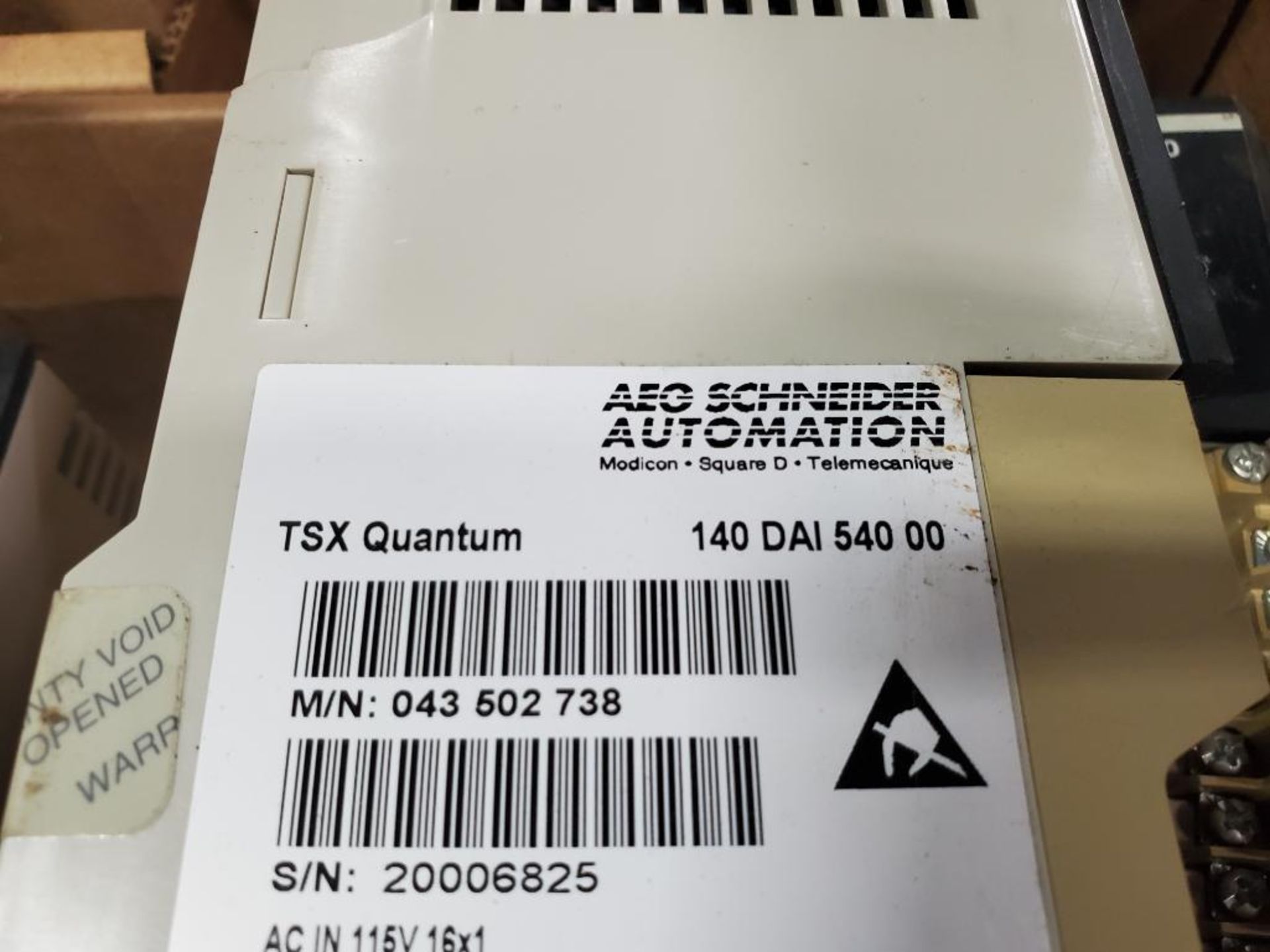 Qty 3 - Assorted AEG Schneider Automation module. TSX Quantum. - Image 5 of 5