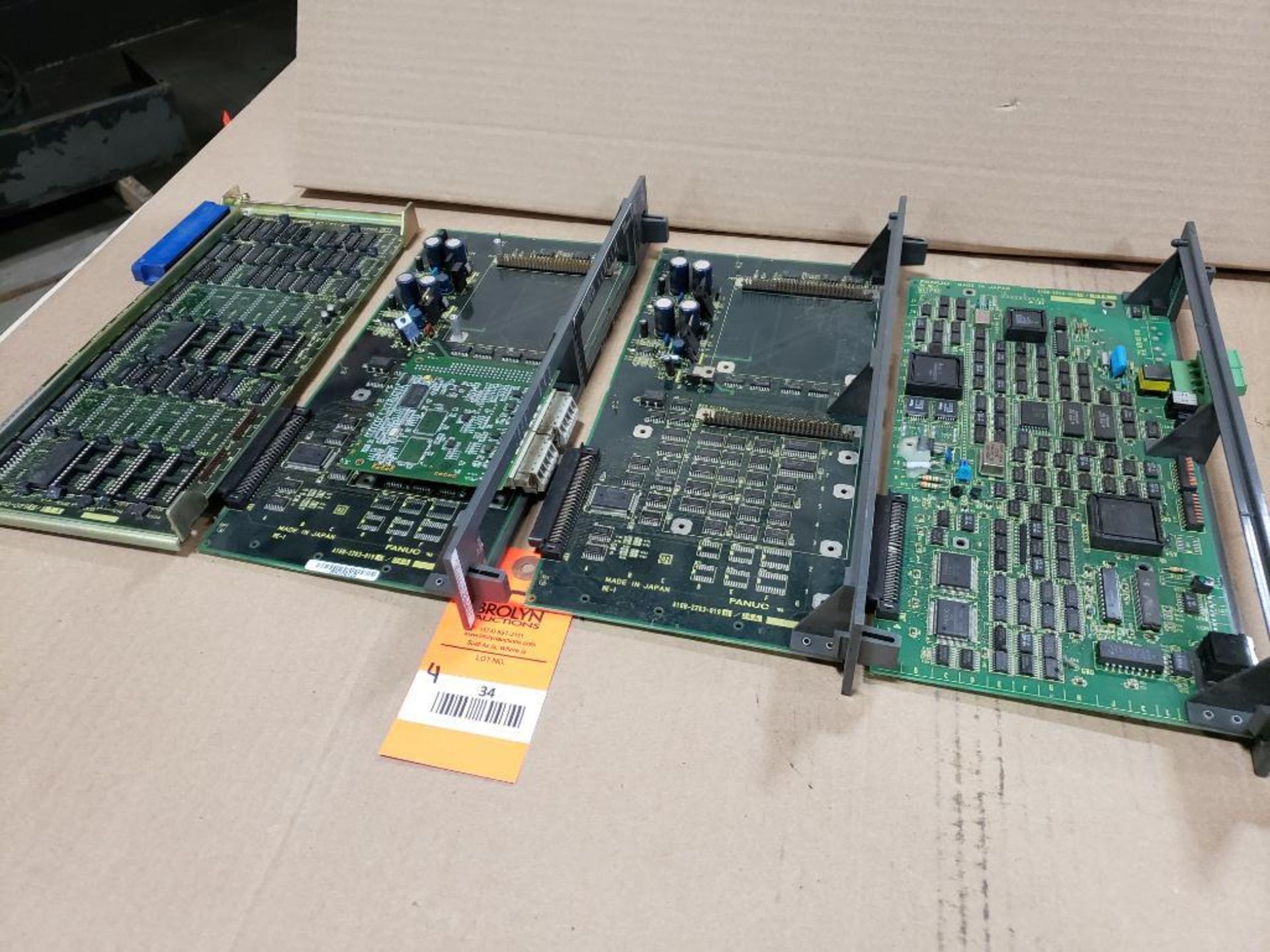 Qty 4 - Assorted Fanuc control boards. - Image 10 of 10