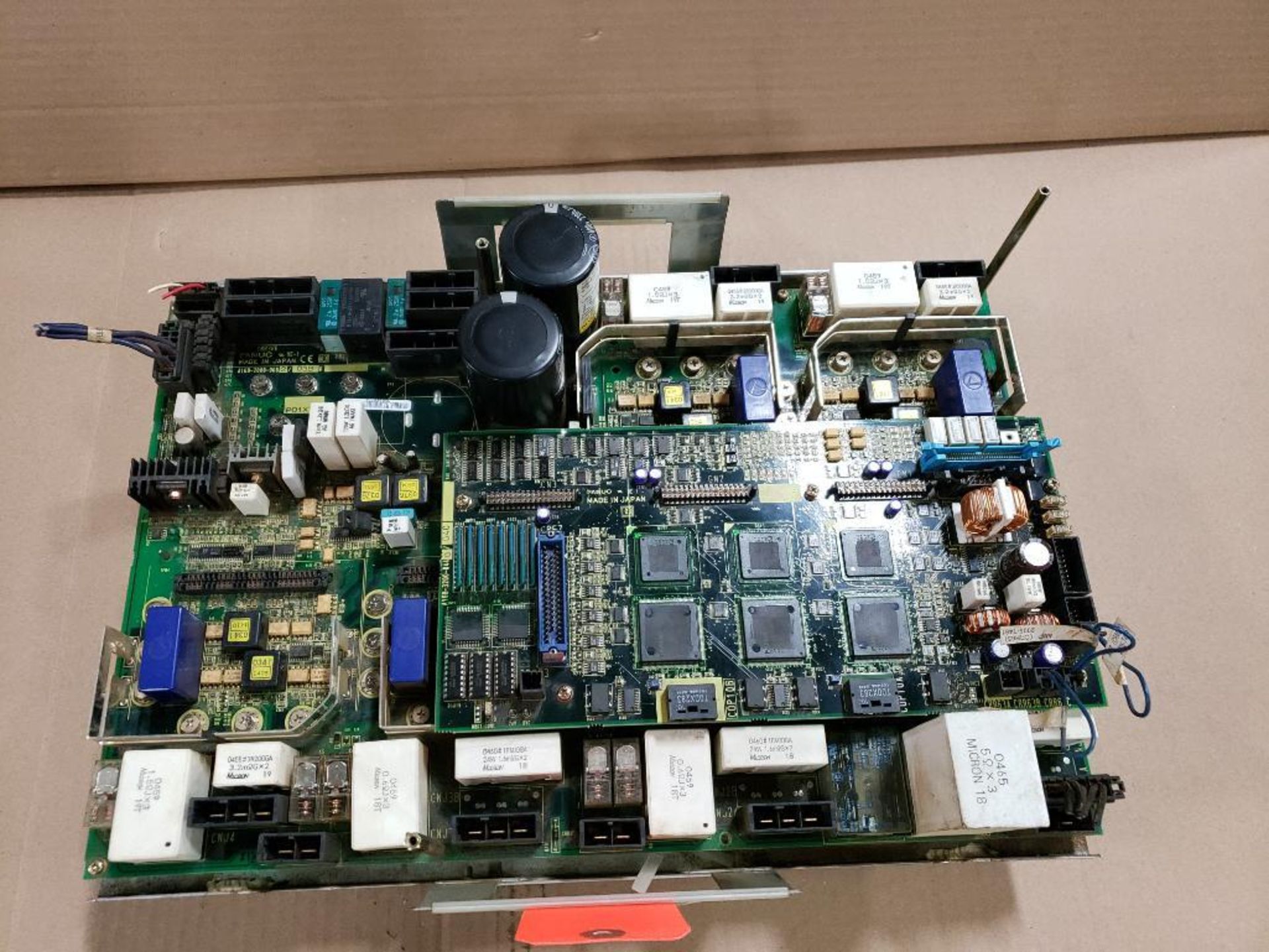 Fanuc drive. Part number A16B-2000-0062/03B. Includes top board A16B-3200-0440/04C. - Image 6 of 10