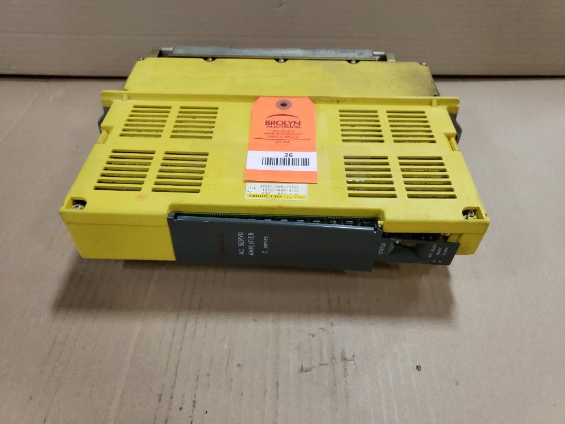 Fanuc servo amplifier. Model A06B-6066-H006.