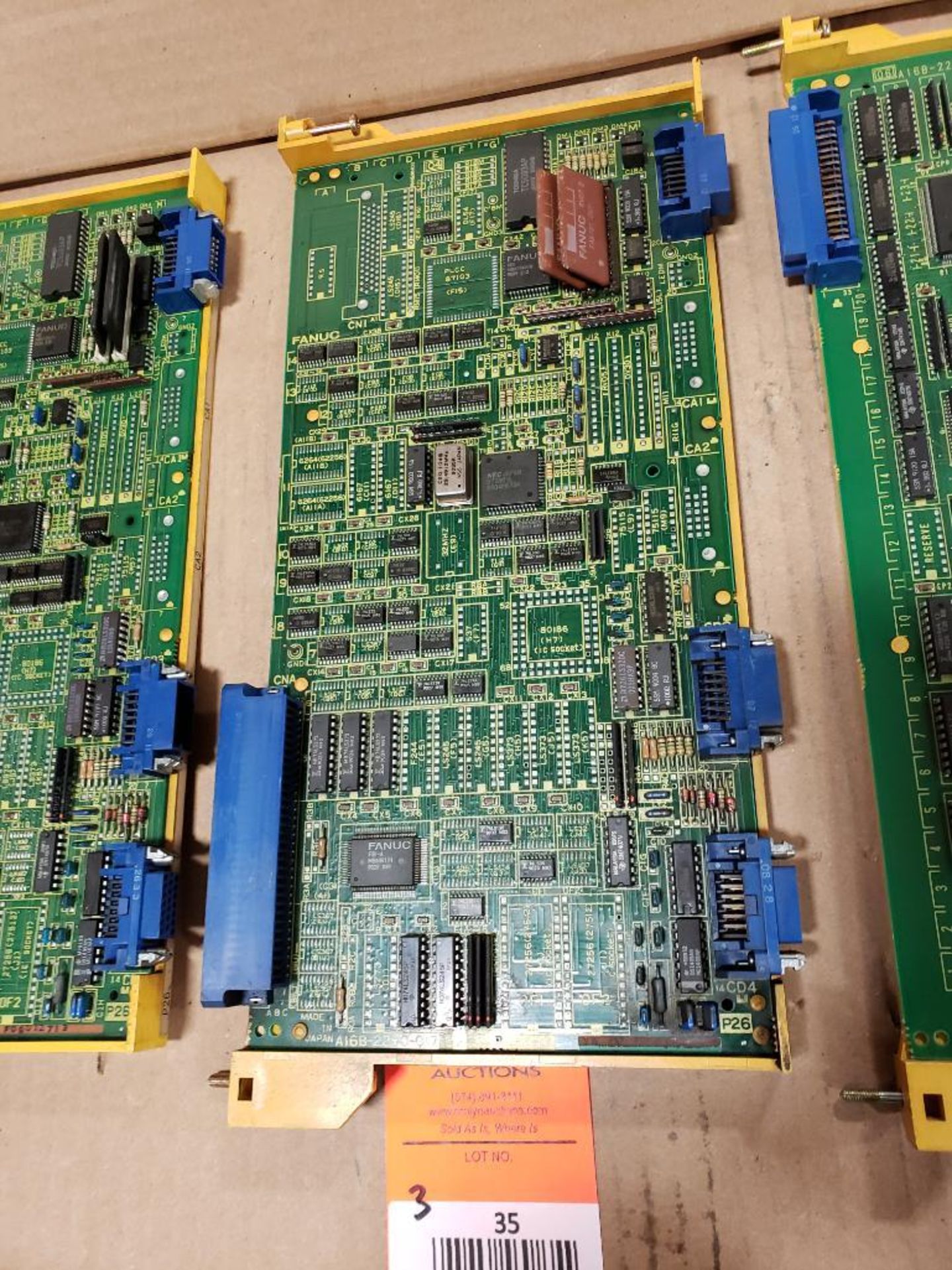 Qty 3 - Assorted Fanuc control boards. - Image 3 of 8