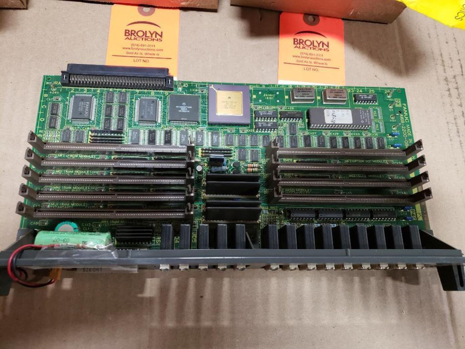 Fanuc control board. Part number A16B-2200-0842/04C. - Image 2 of 5