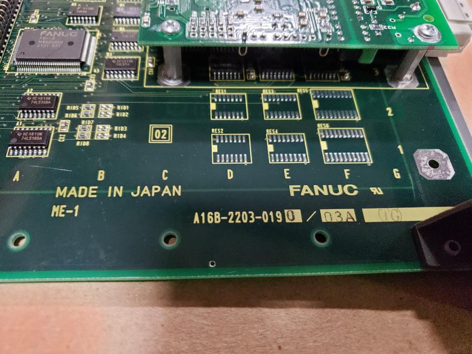 Qty 3 - Fanuc control board. Part number A16B-2203-0190/03A. - Image 5 of 6