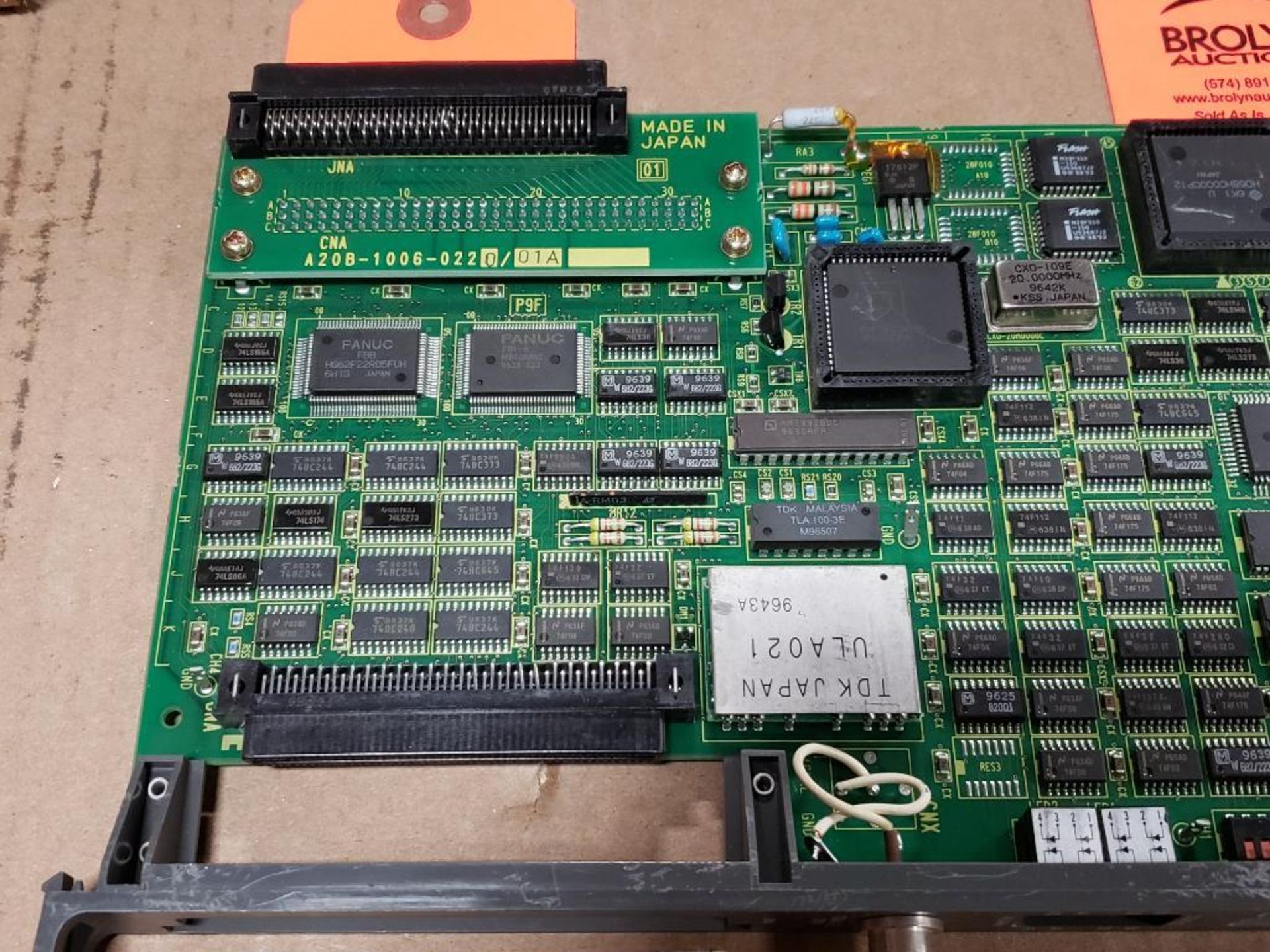 Fanuc control board. Part number A20B-8001-0120/04B. - Image 6 of 8