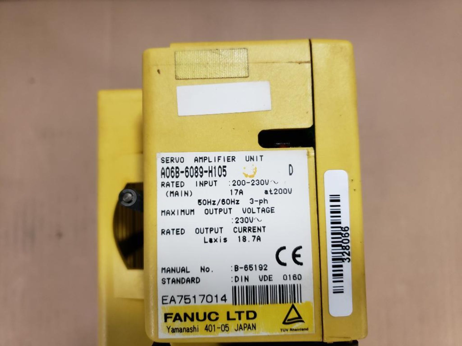 Fanuc servo amplifier. Model A06B-6089-H105. - Image 6 of 11