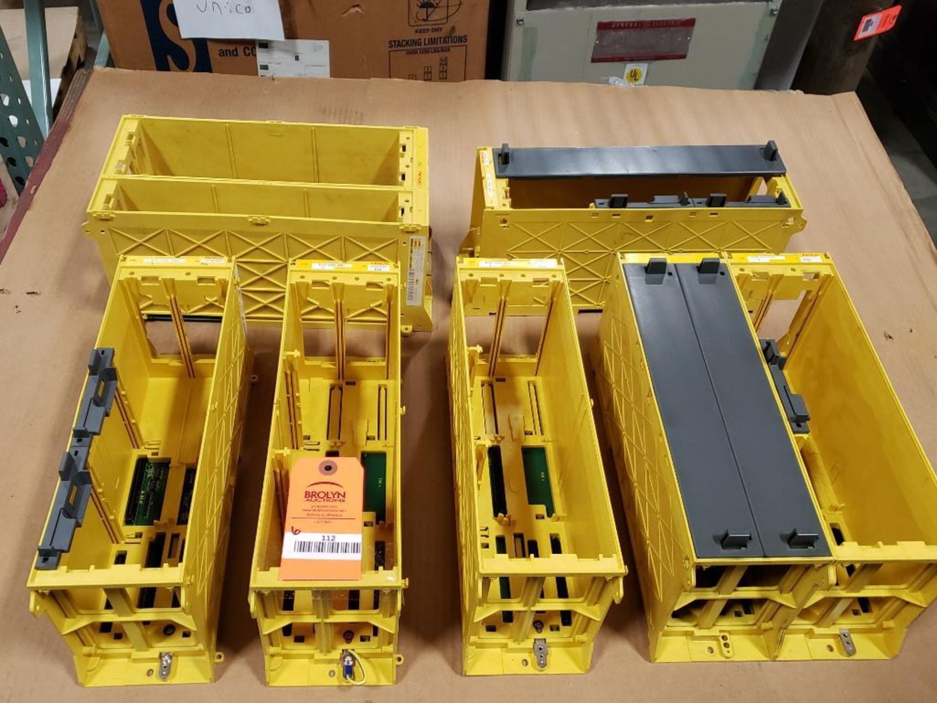 Qty 6 - Assorted Fanuc backplanes.