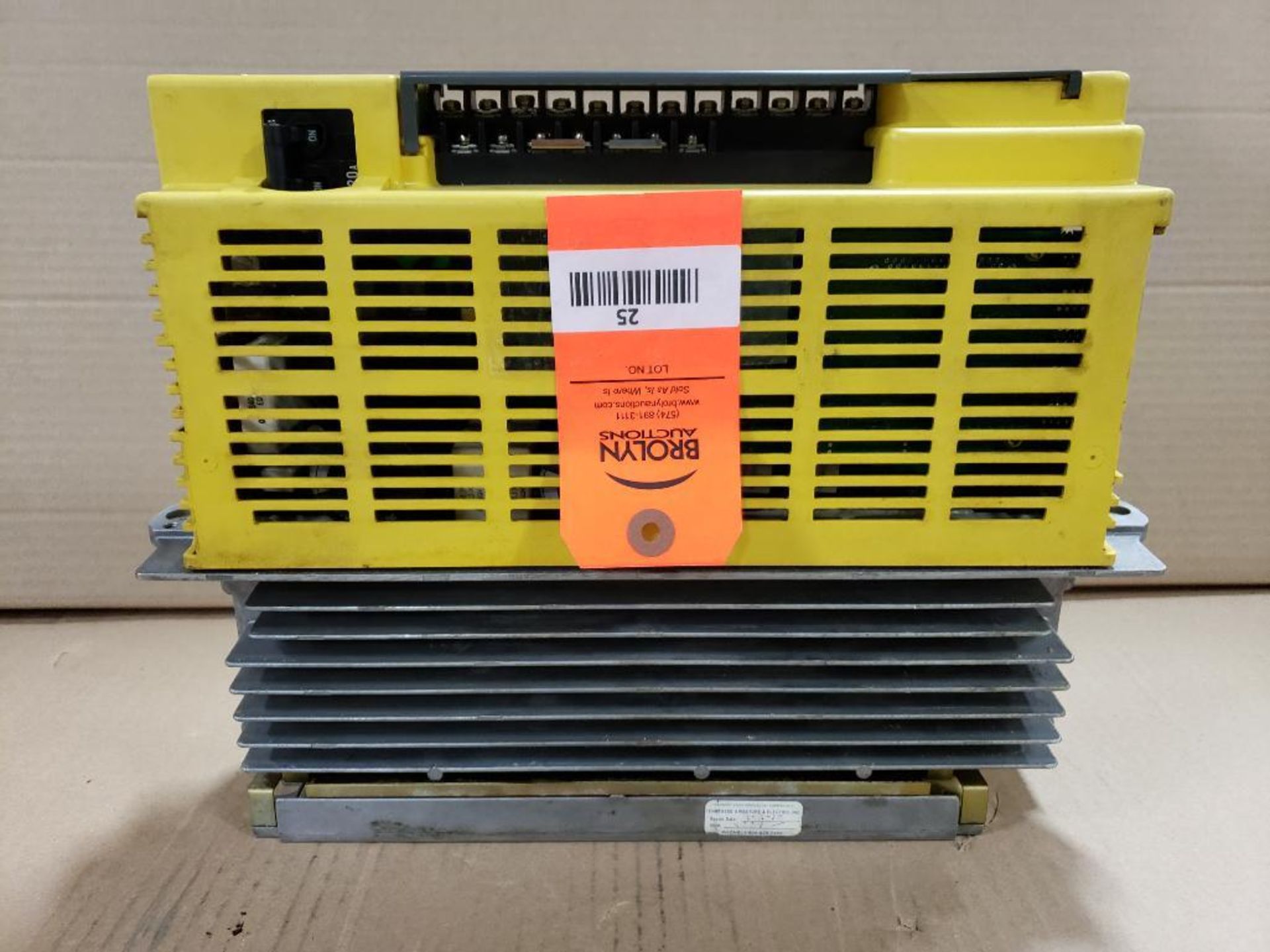 Fanuc servo amplifier. Model A06B-6089-H105. - Image 10 of 11